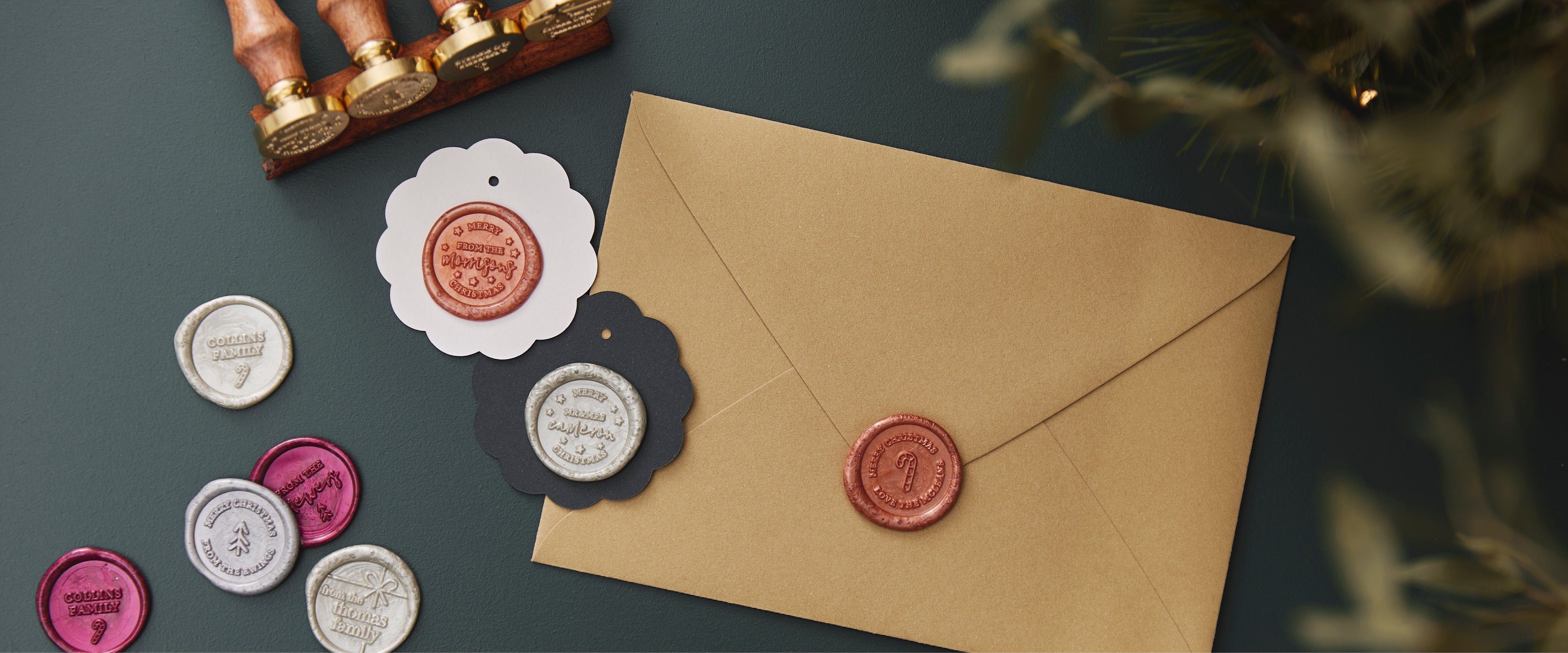 Holiday Envelope Seals, Custom Envelope Seals