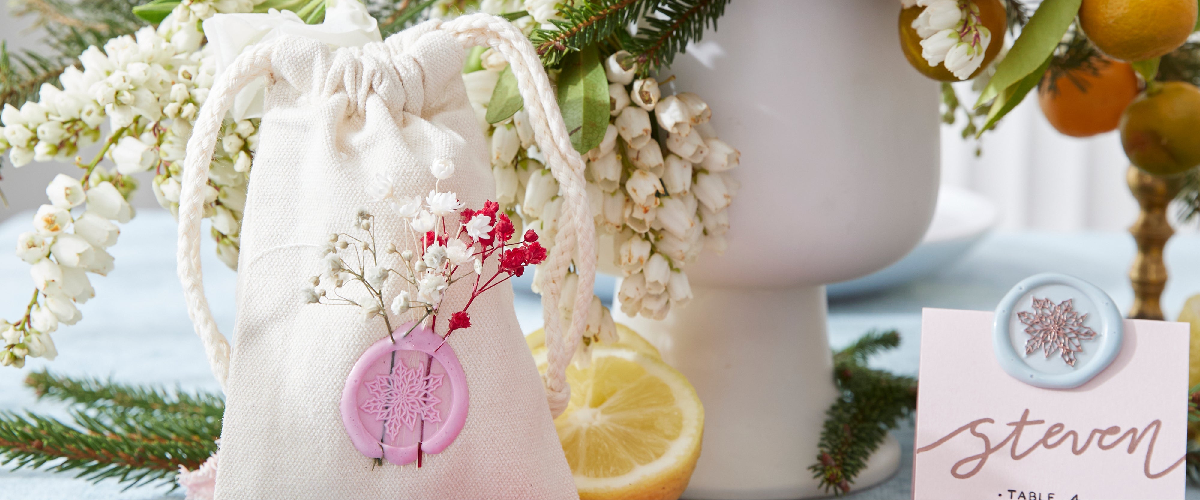 The perfect touch to your table-scape this Christmas!