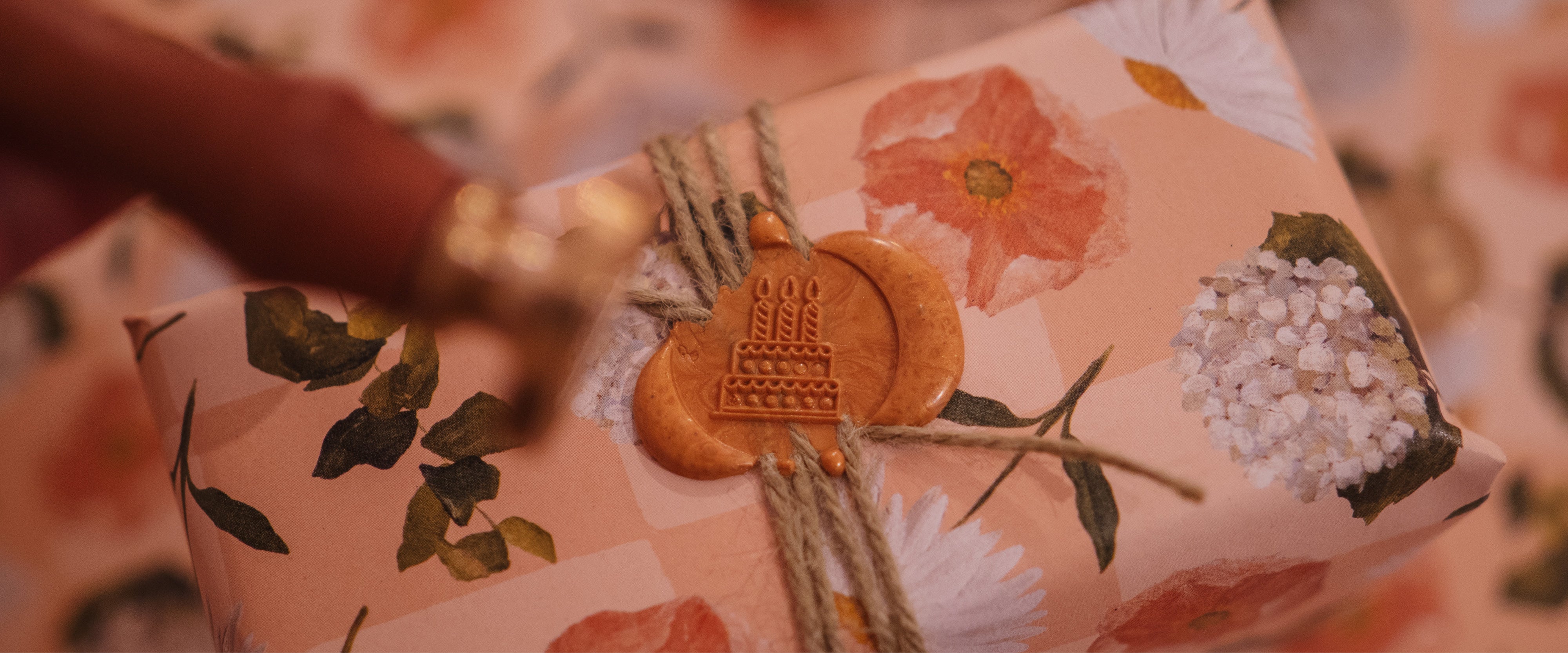 How to elevate birthday gift wrapping with wax seals!