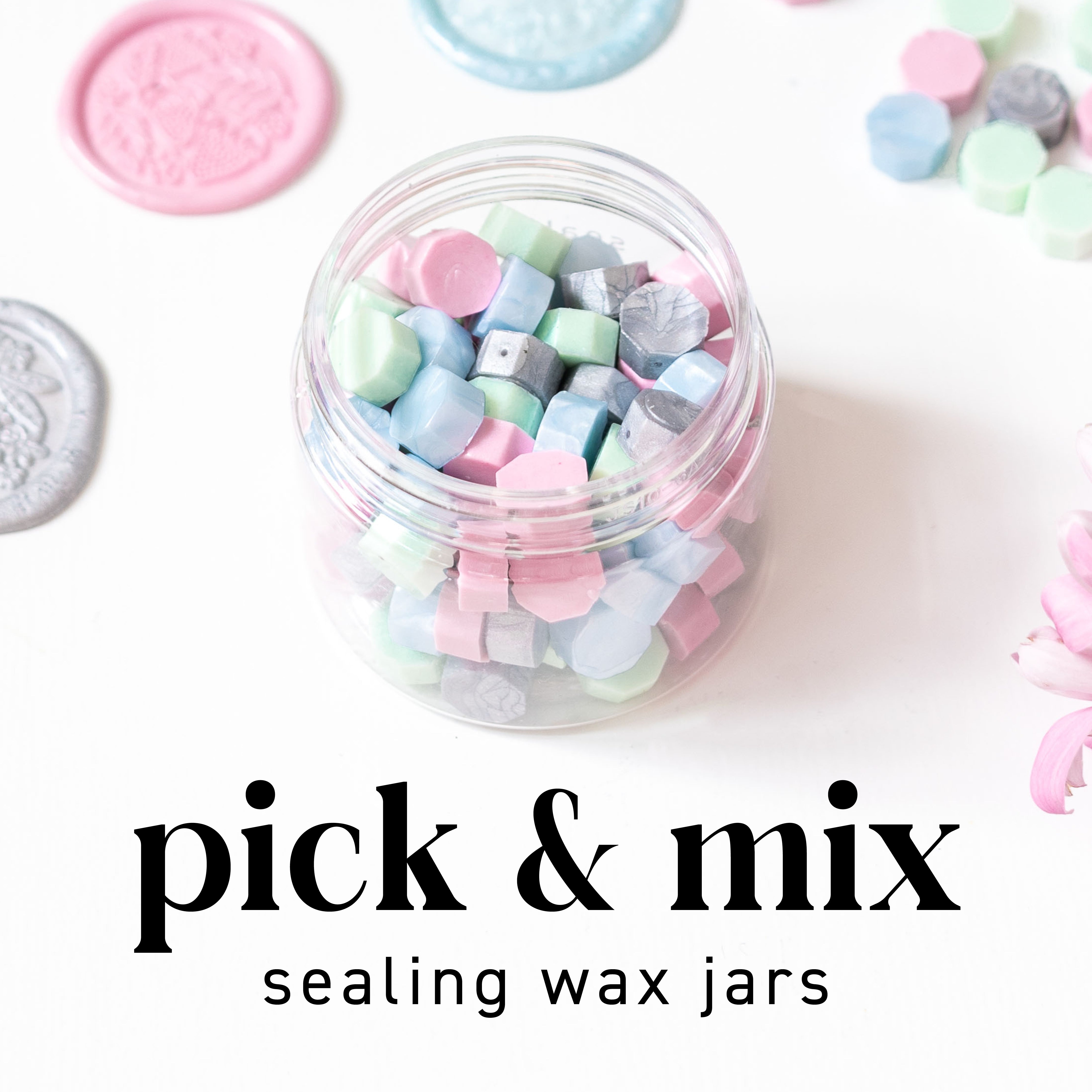 Pick & Mix Sealing Wax Jars