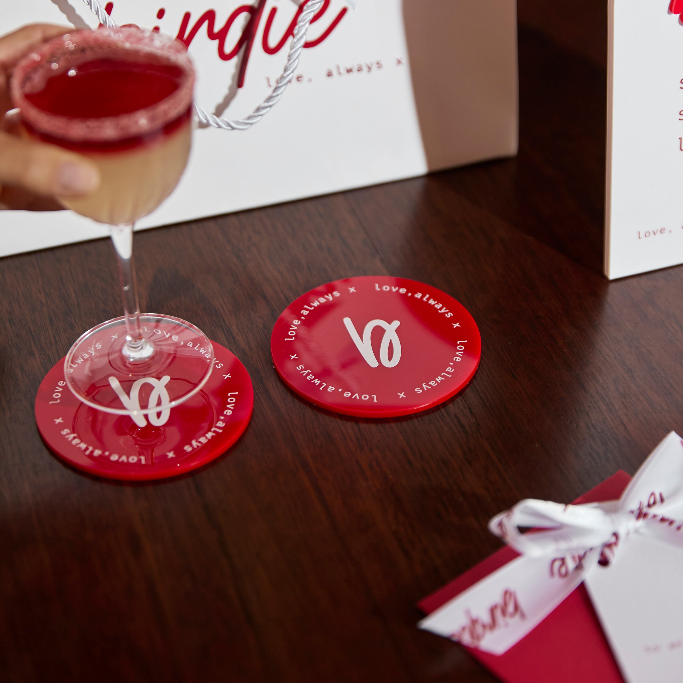 Branded Acrylic Coasters