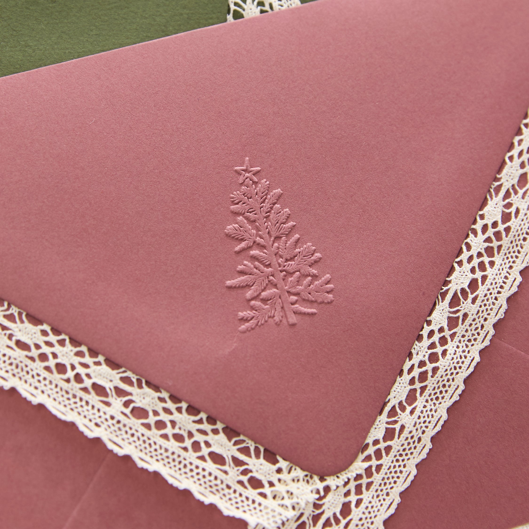 Embossing Stamp - Christmas Pine Tree