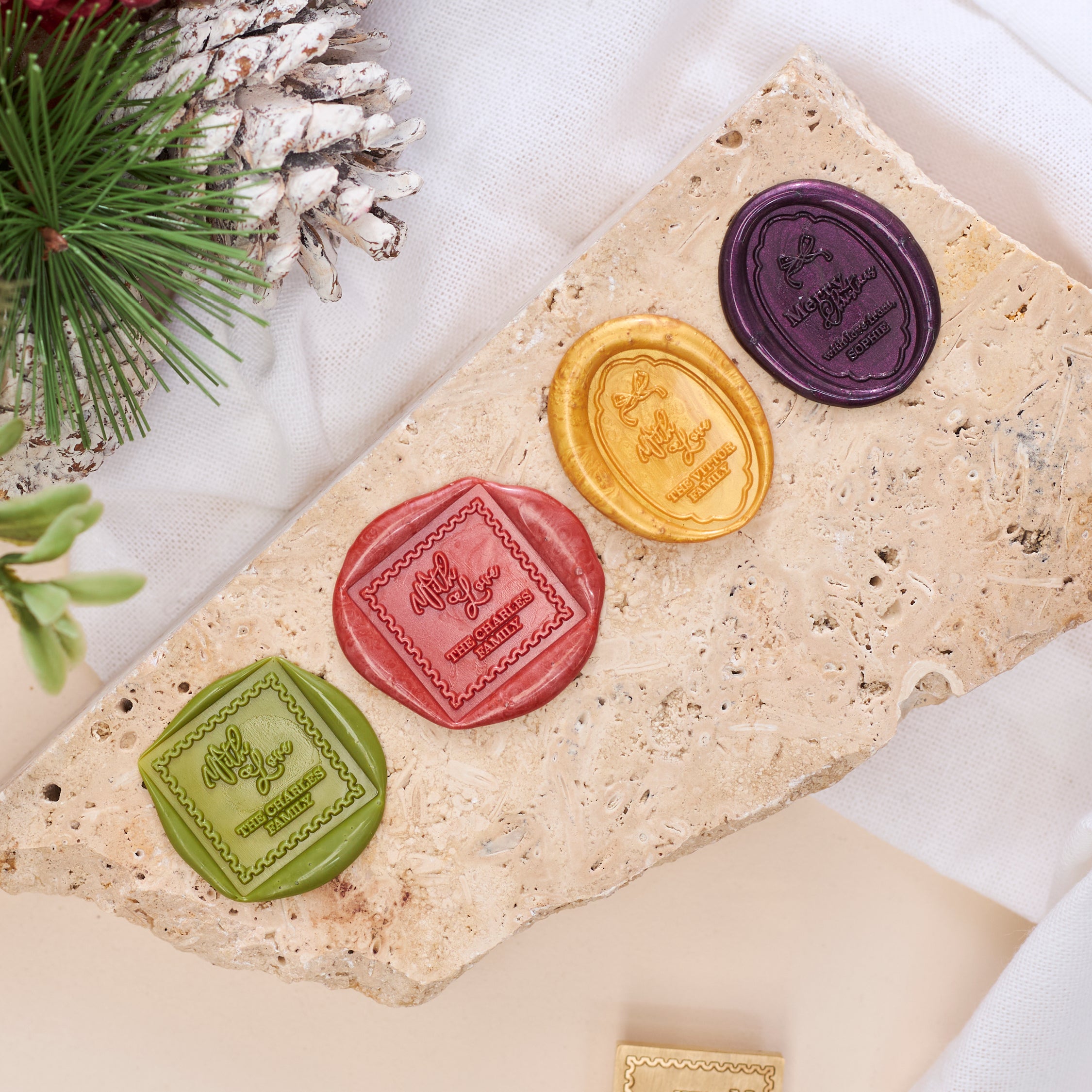 Custom Christmas Wax Seal Stamp