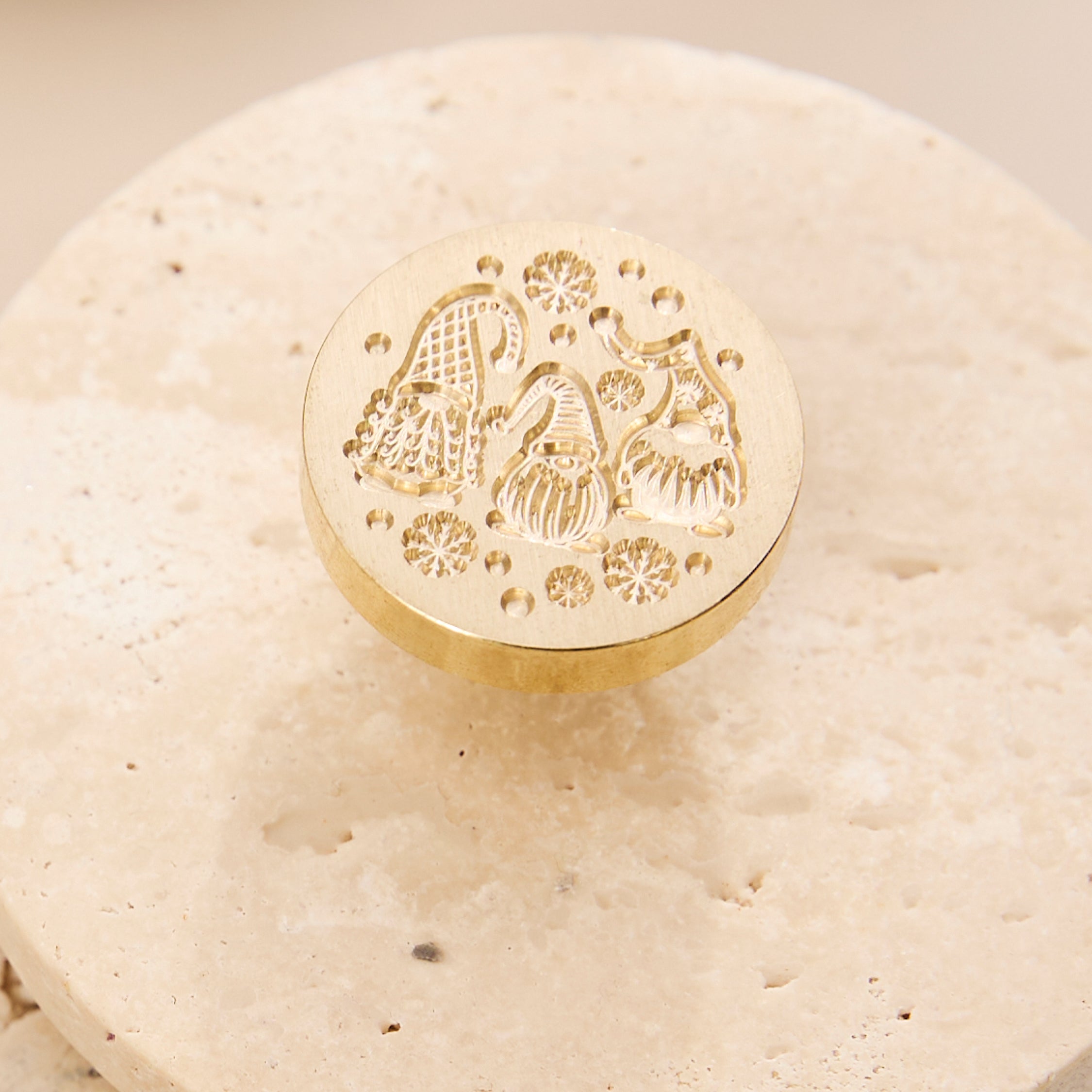 Wax Seal Stamp - Christmas Gnomes