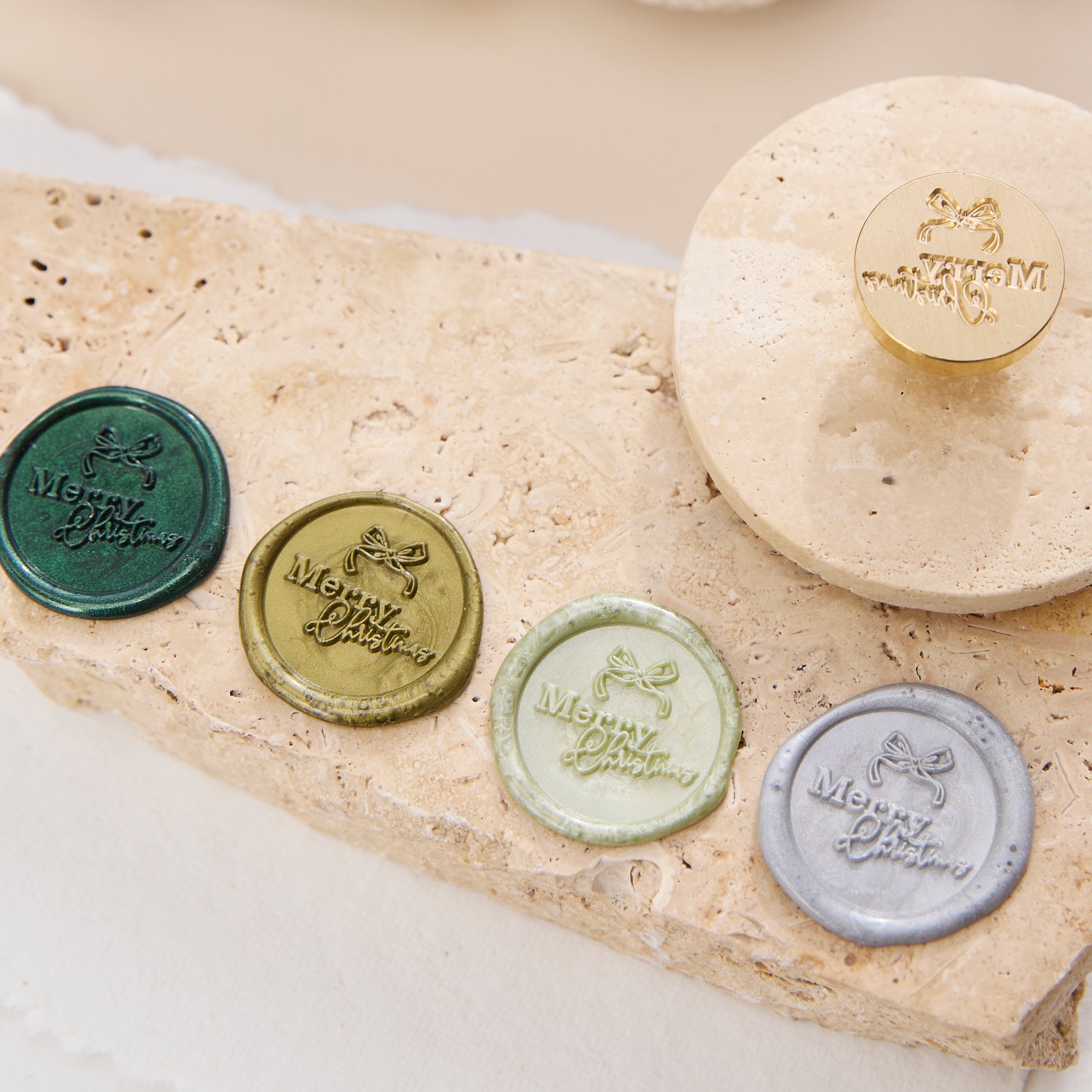 Wax Seal Stamp - Merry Christmas