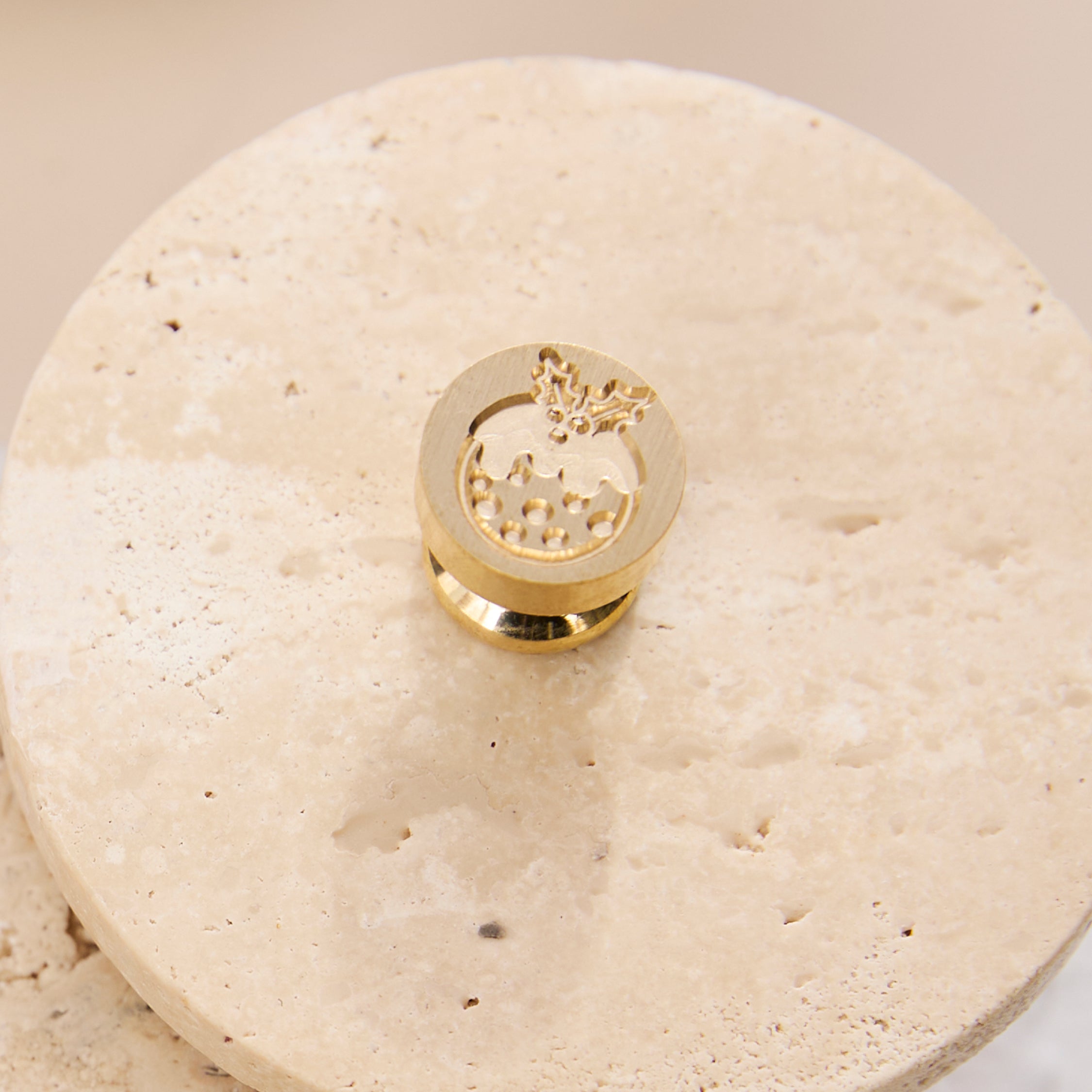 Wax Seal Stamp - Christmas Pudding Mini