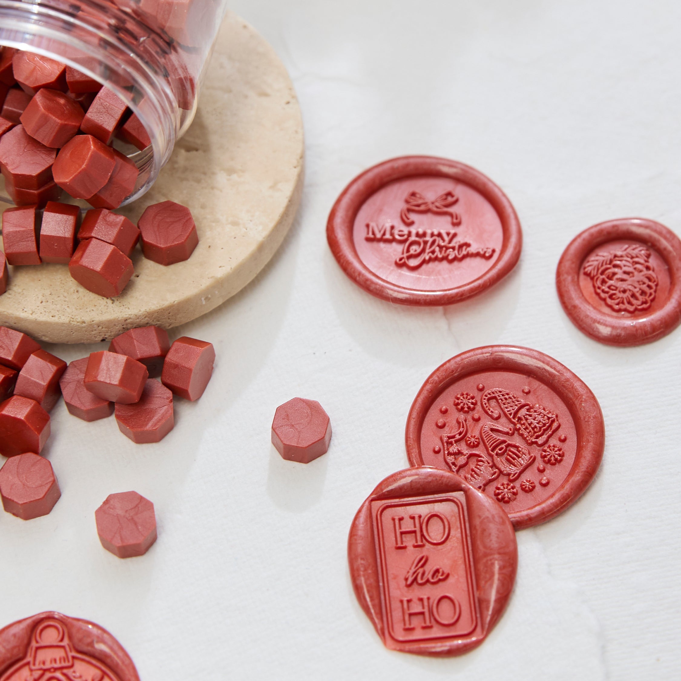 Crimson Red - Sealing Wax Beads