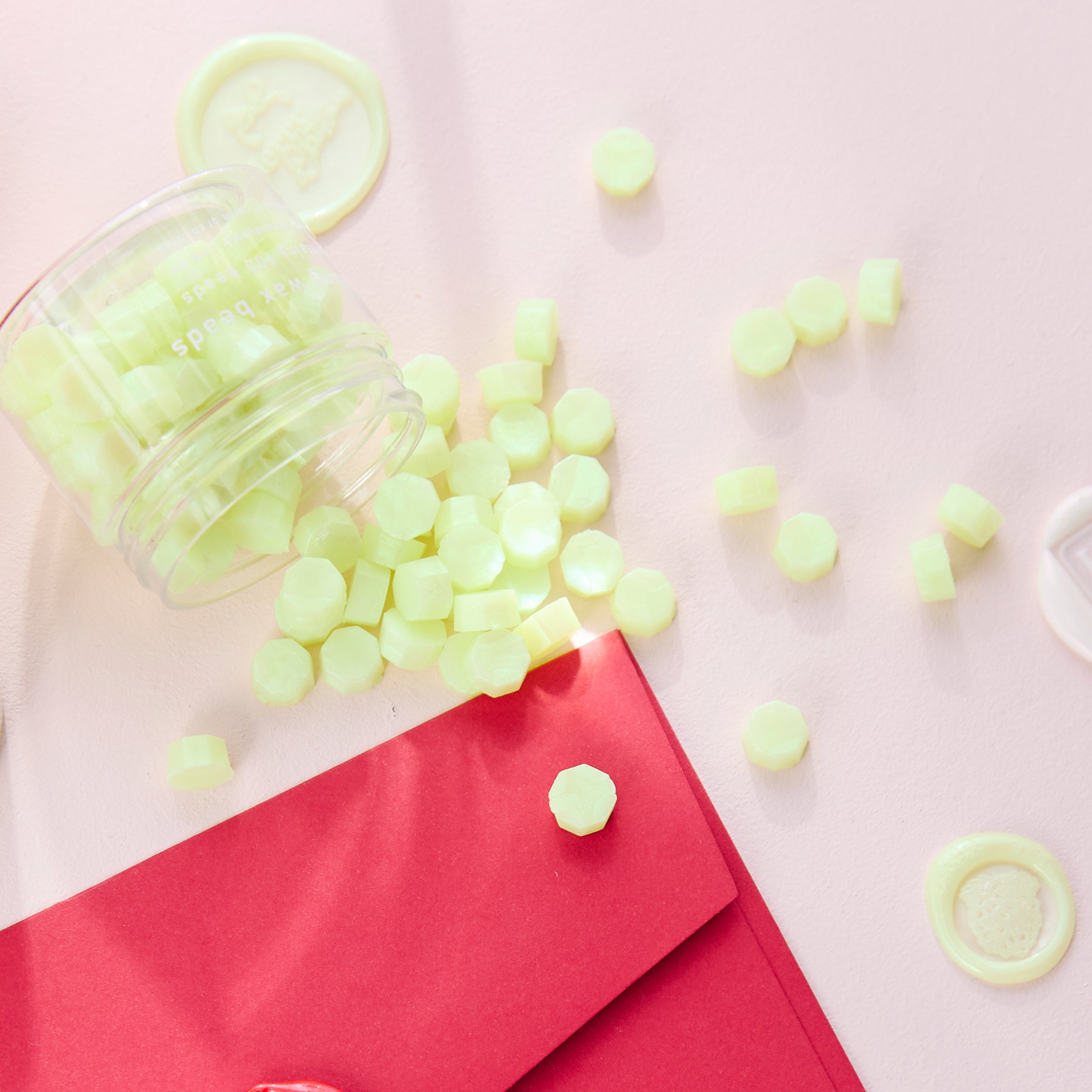 Neon Holly - Sealing Wax Beads