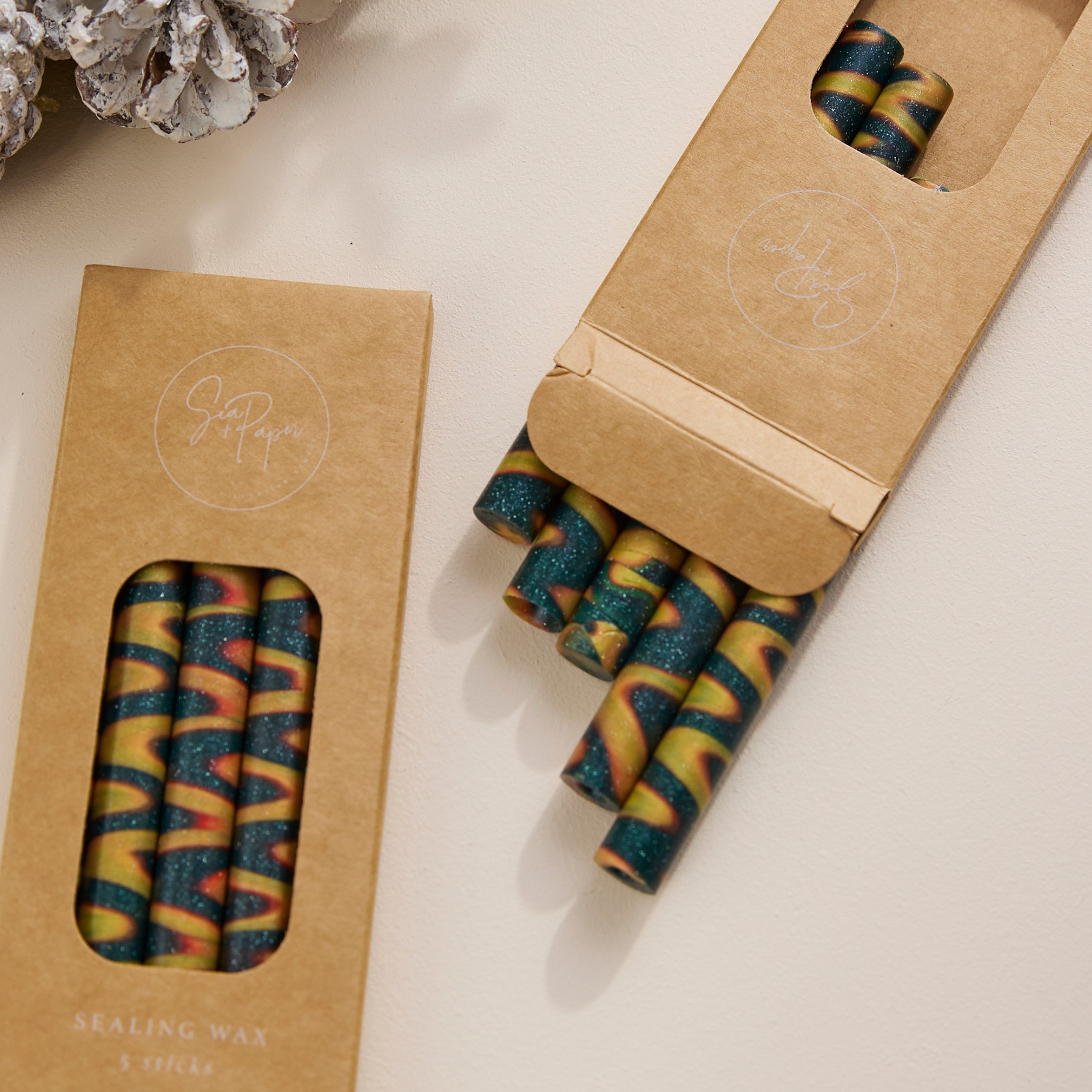 Christmas Marble Mix - Sealing Wax Sticks