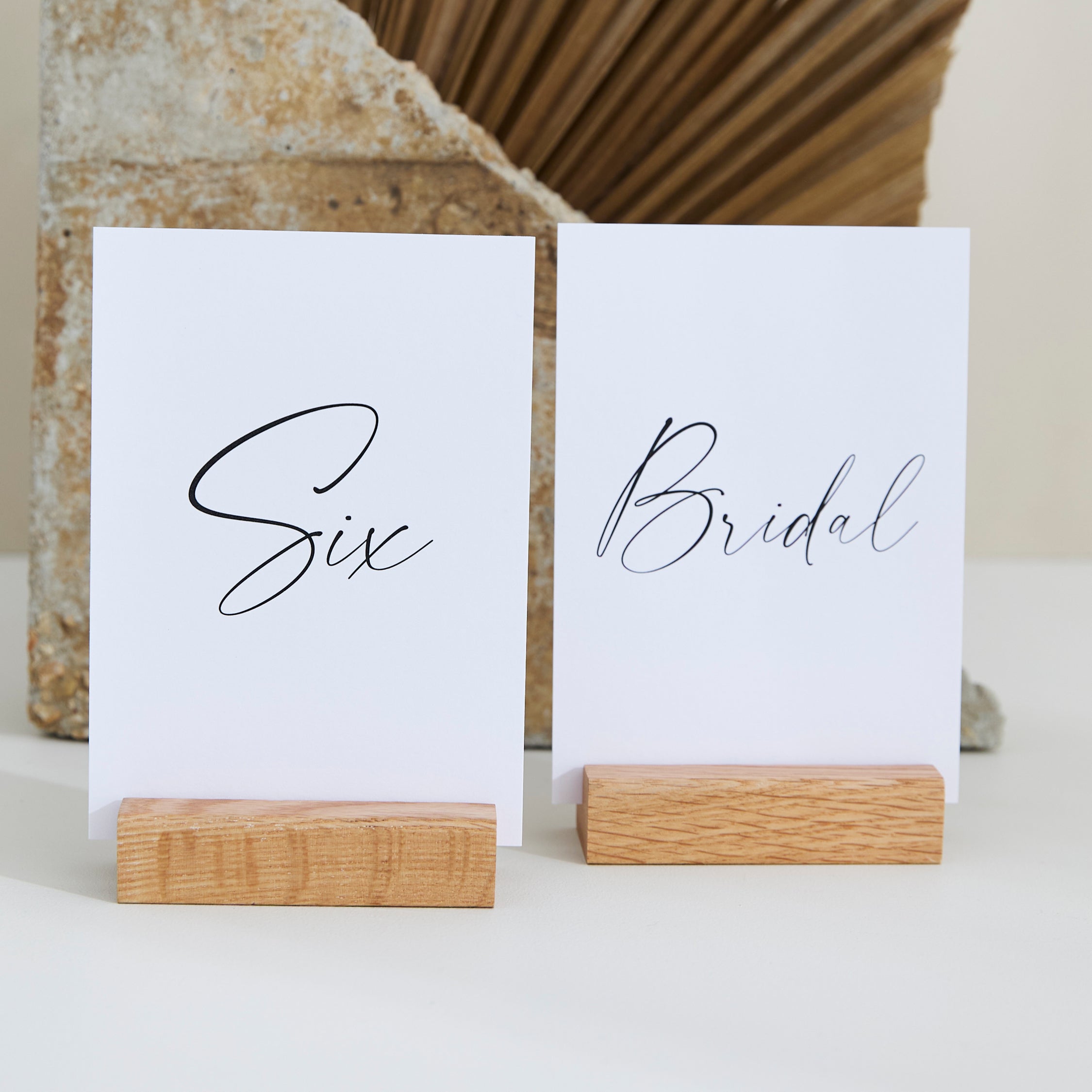 Pre-Made A6 Table Numbers - Infinity