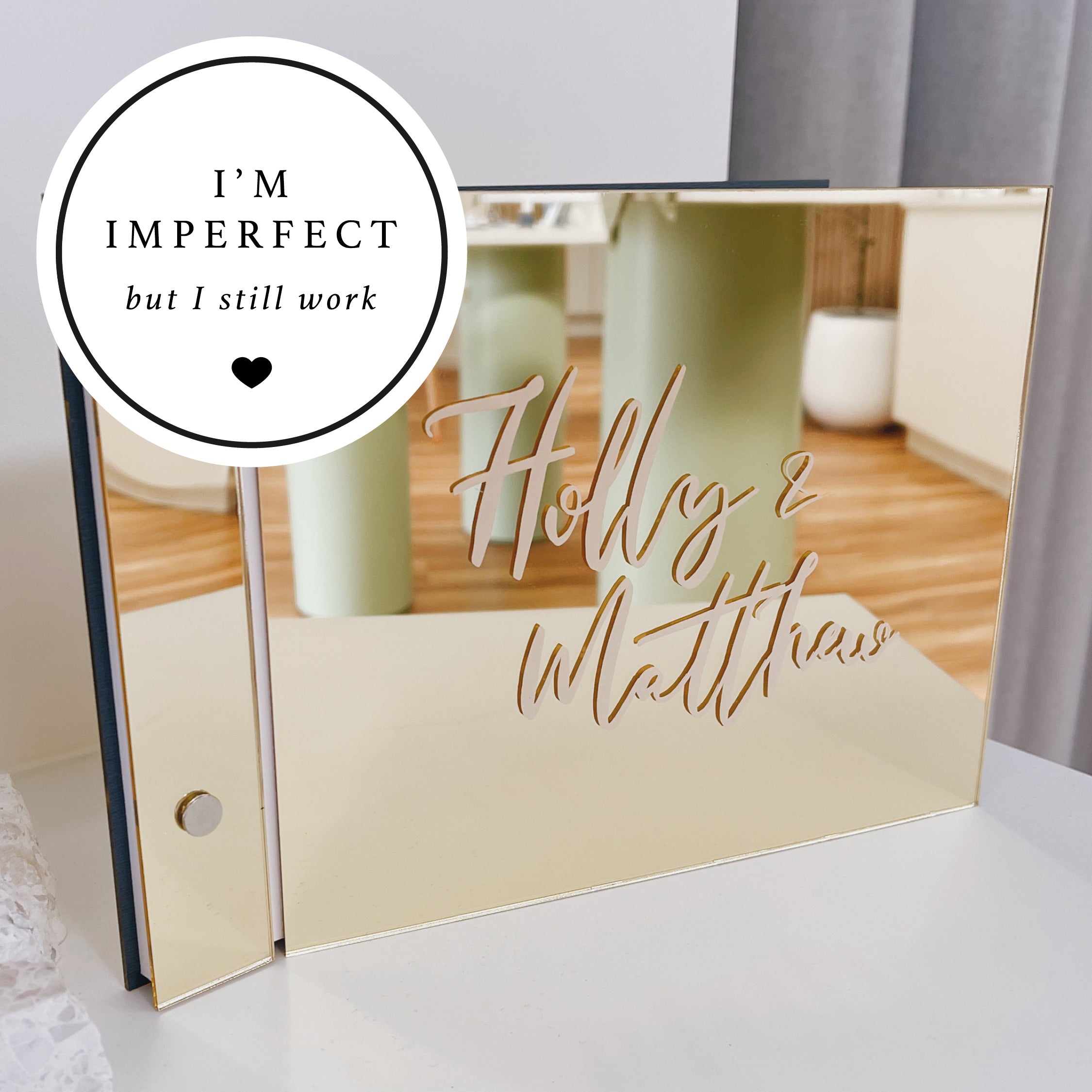 Acrylic Guestbooks - *IMPERFECT QUALITY*