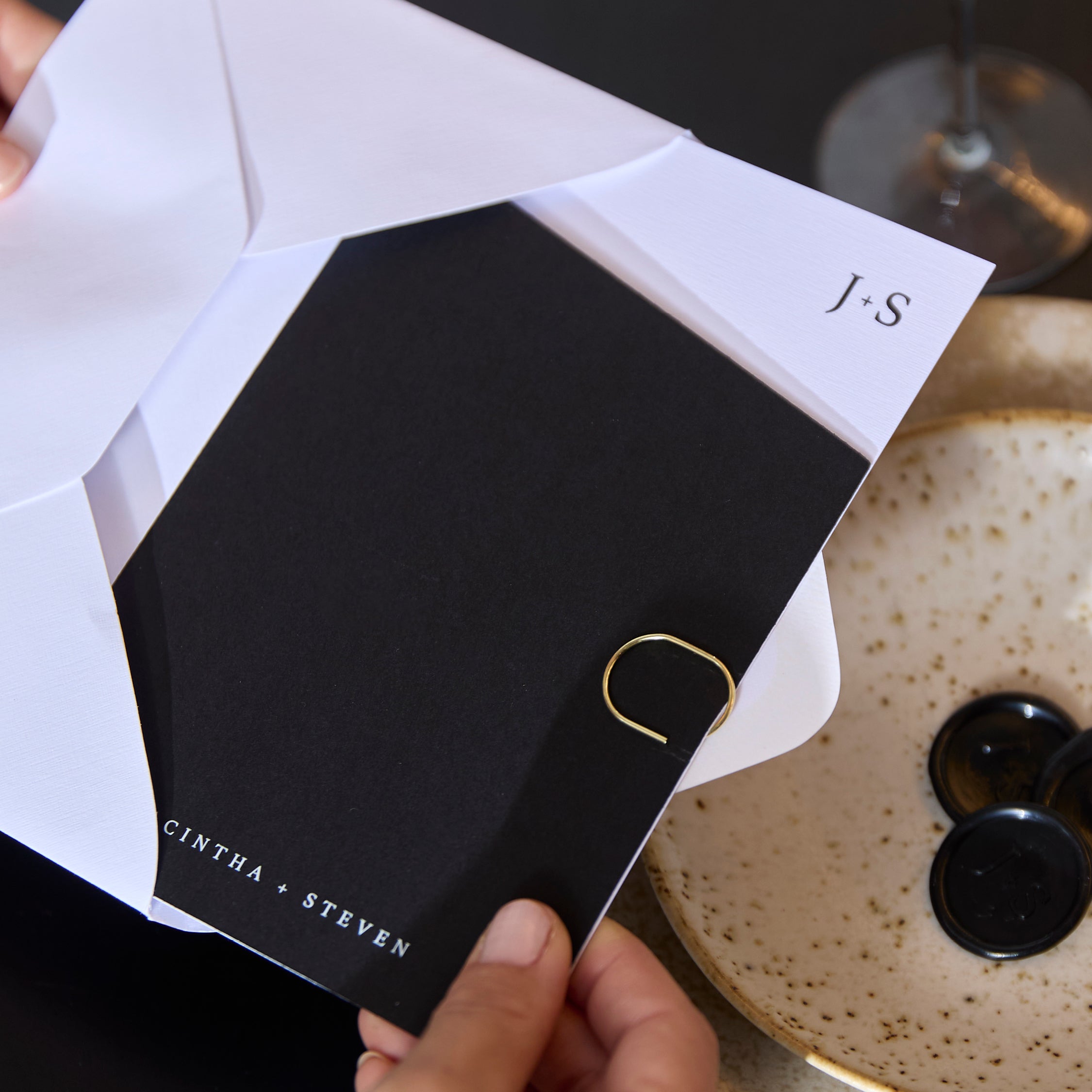 The Two-Piece Invitation Set