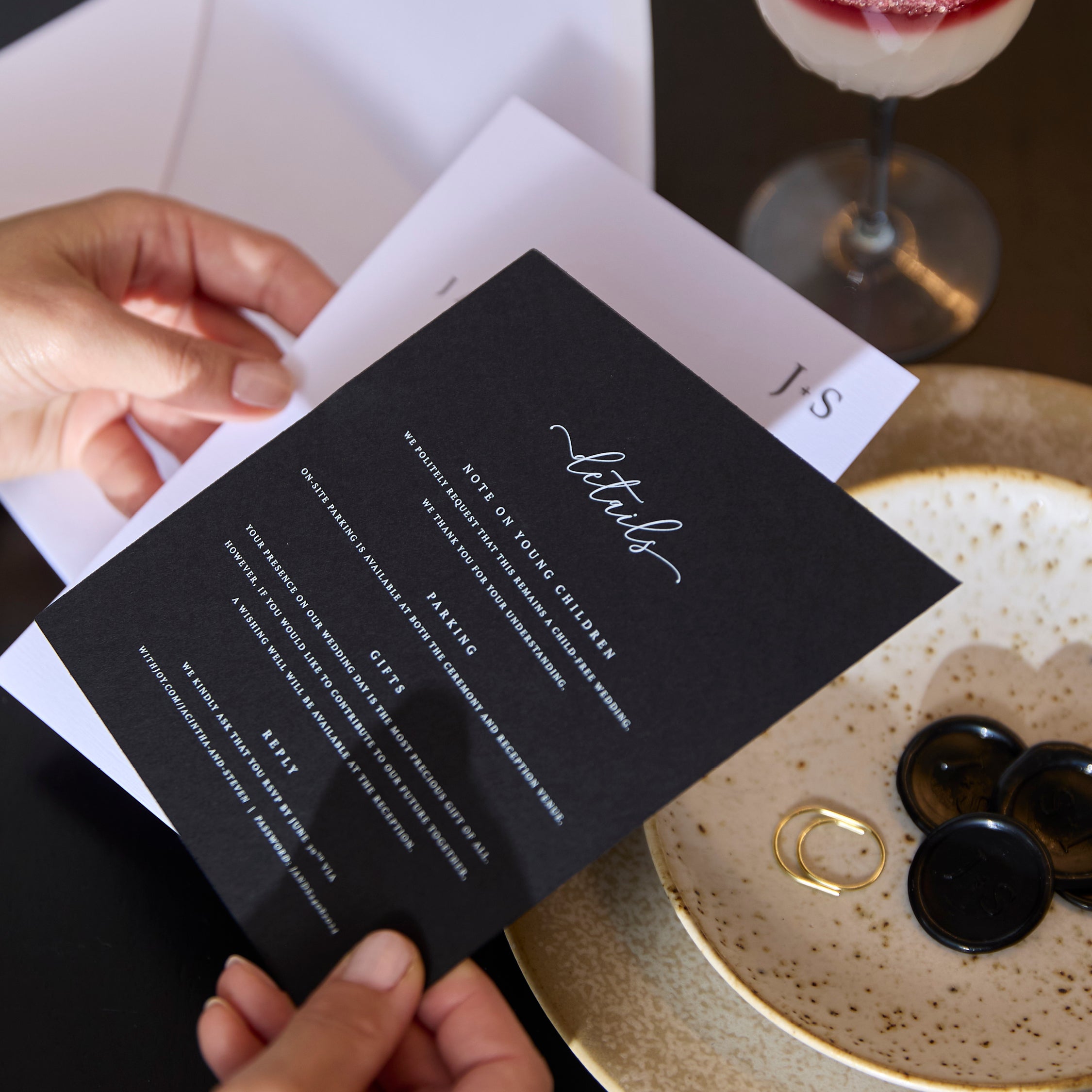 The Two-Piece Invitation Set