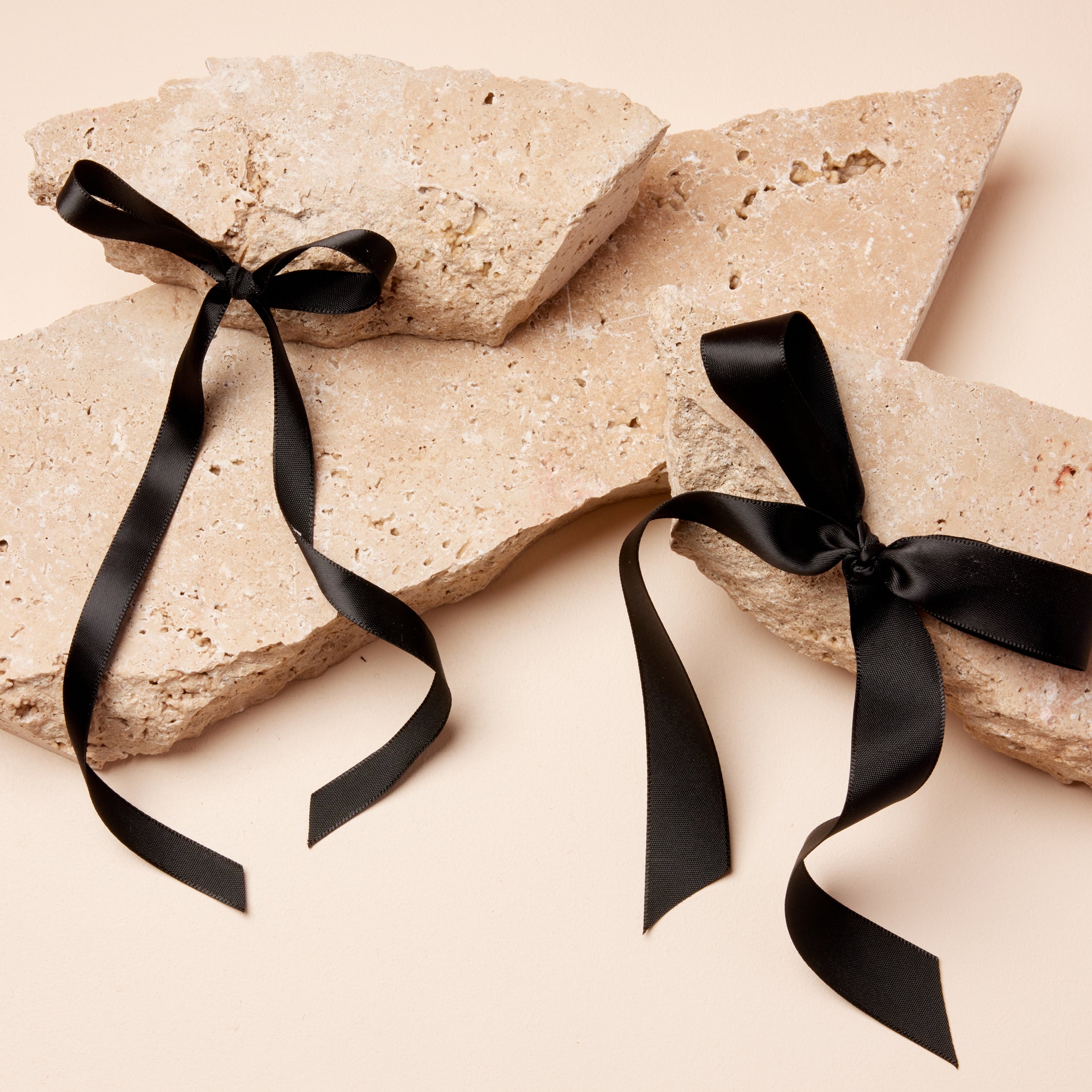 Satin Ribbon Roll - Black