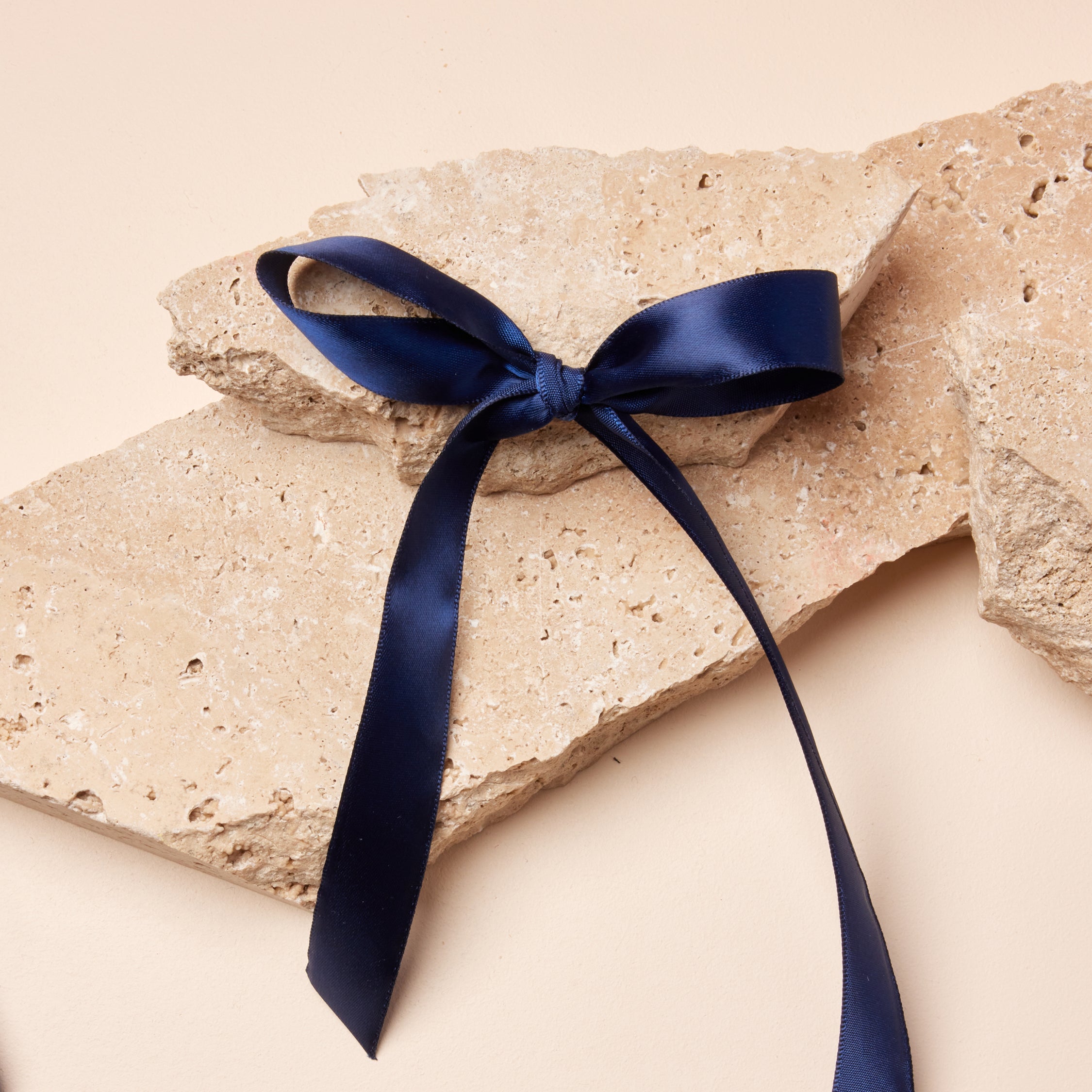 Satin Ribbon Roll - Navy