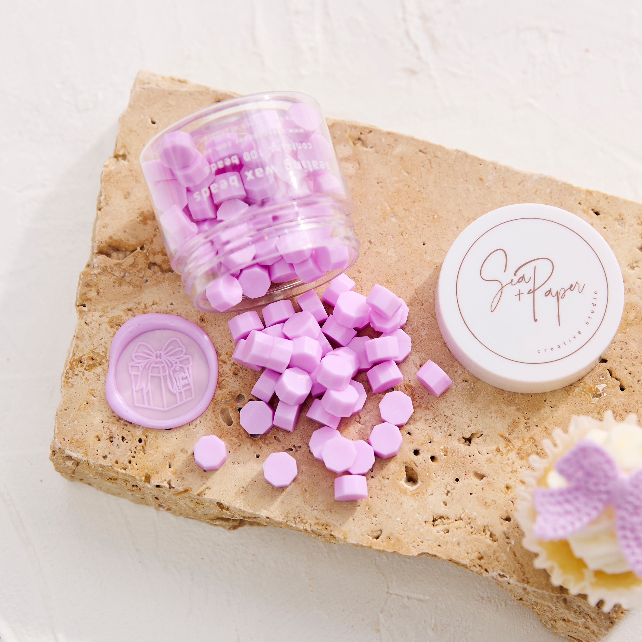 Mauve - Sealing Wax Beads