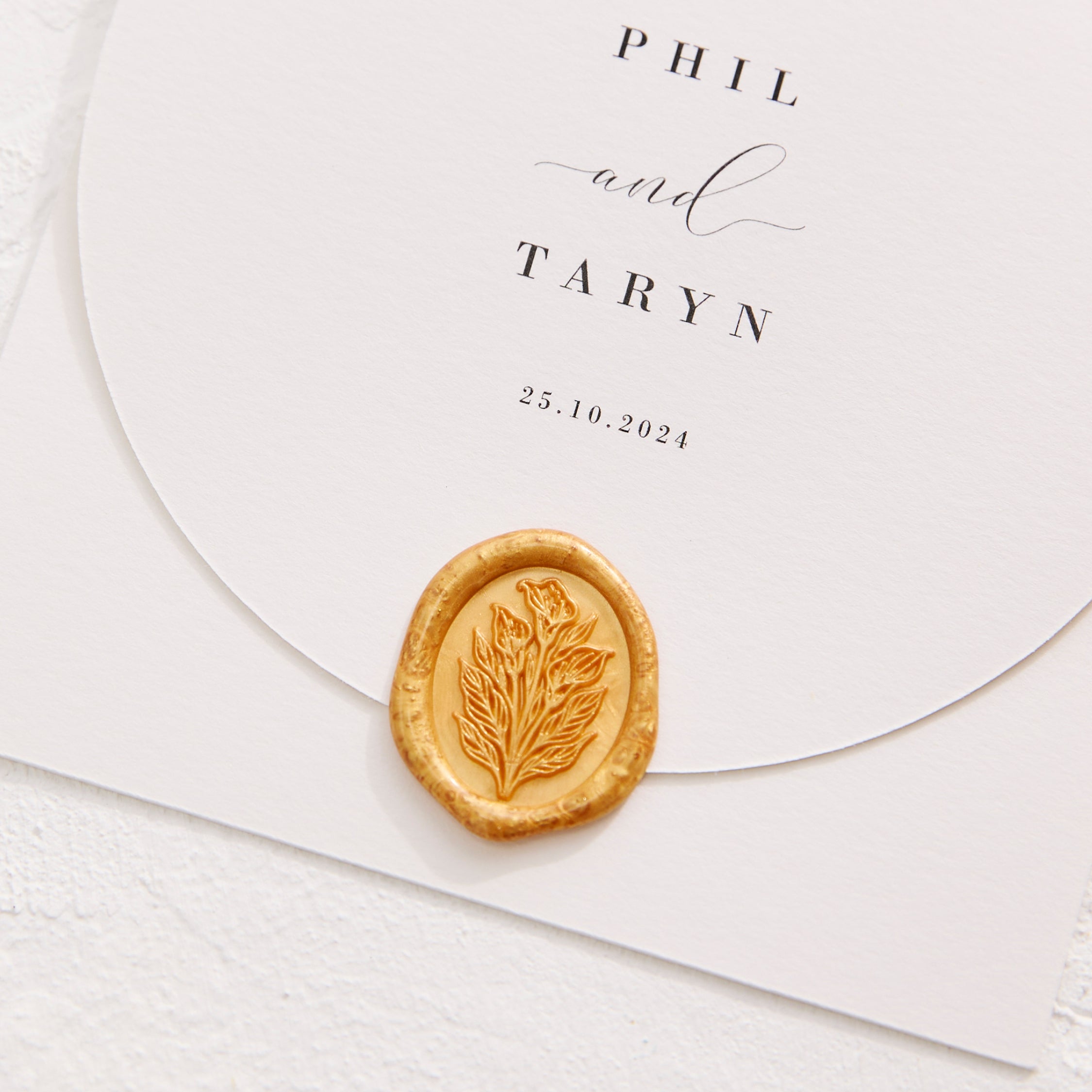 Wax Seal Stamp - Calla Lily