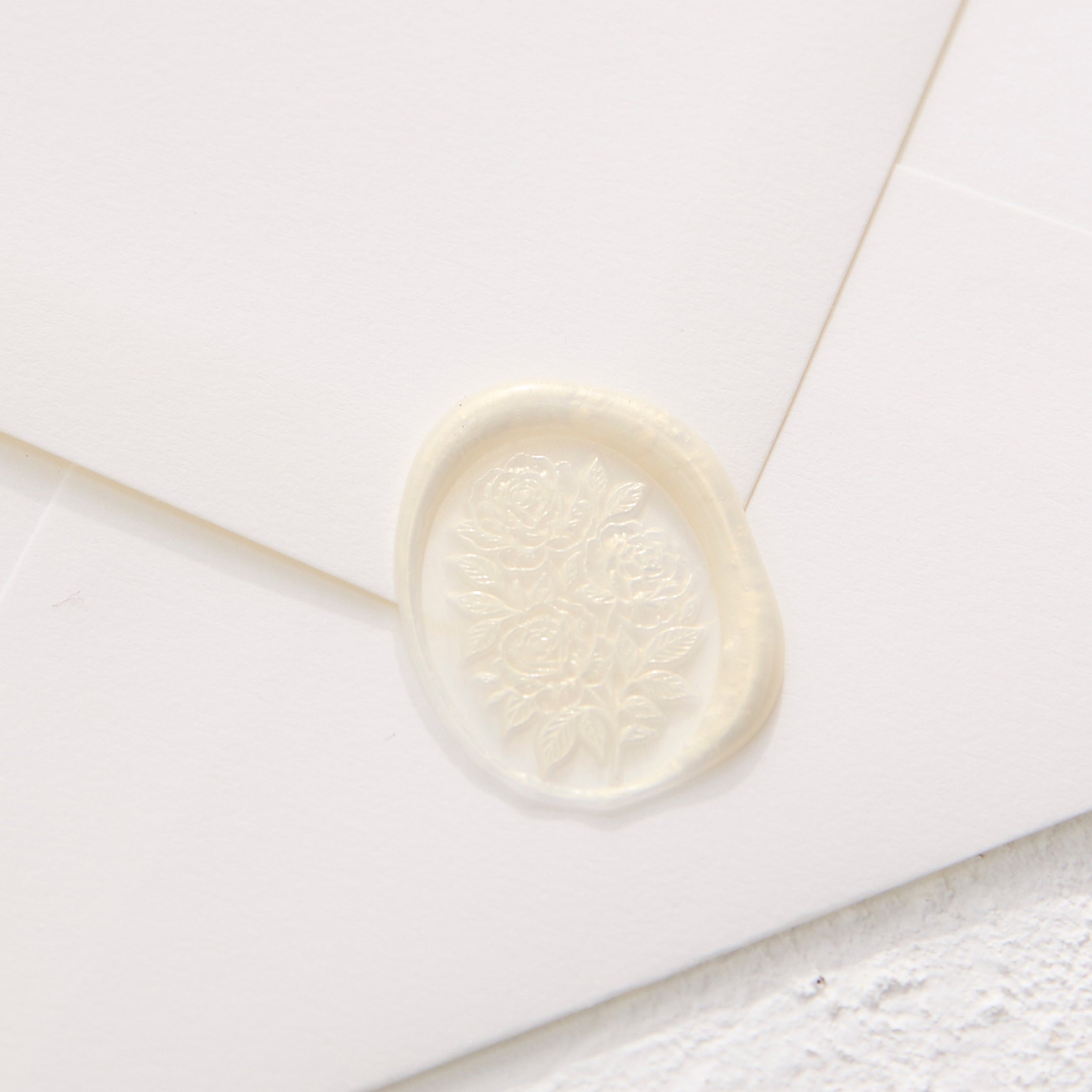 Wax Seal Stamp - Rose Bouquet