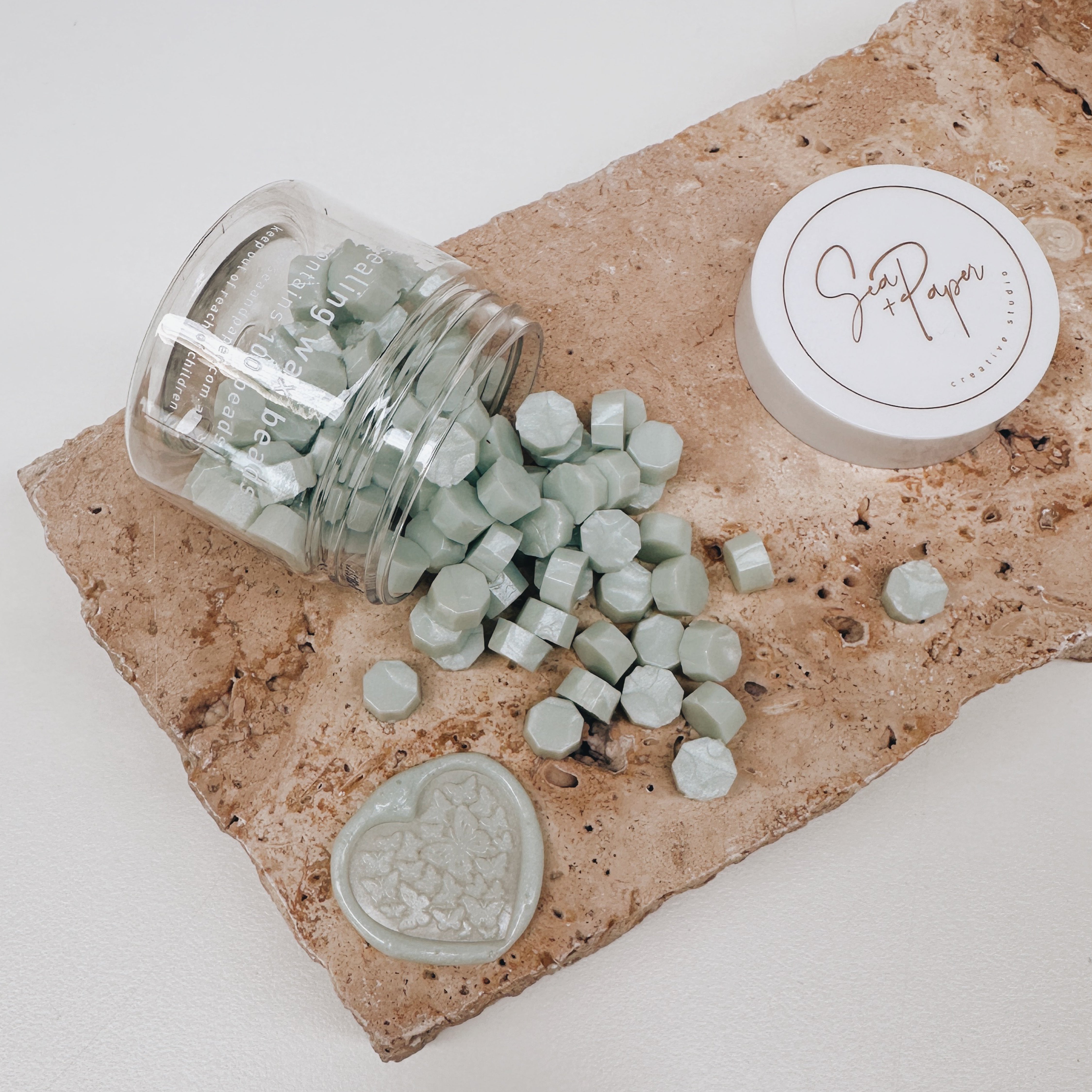Seafoam - Sealing Wax Beads