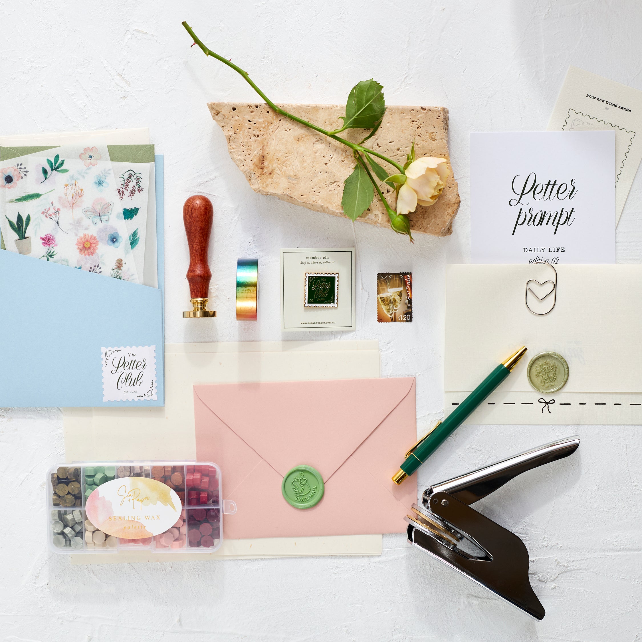 The Letter Club - Pen Pal Starter Box
