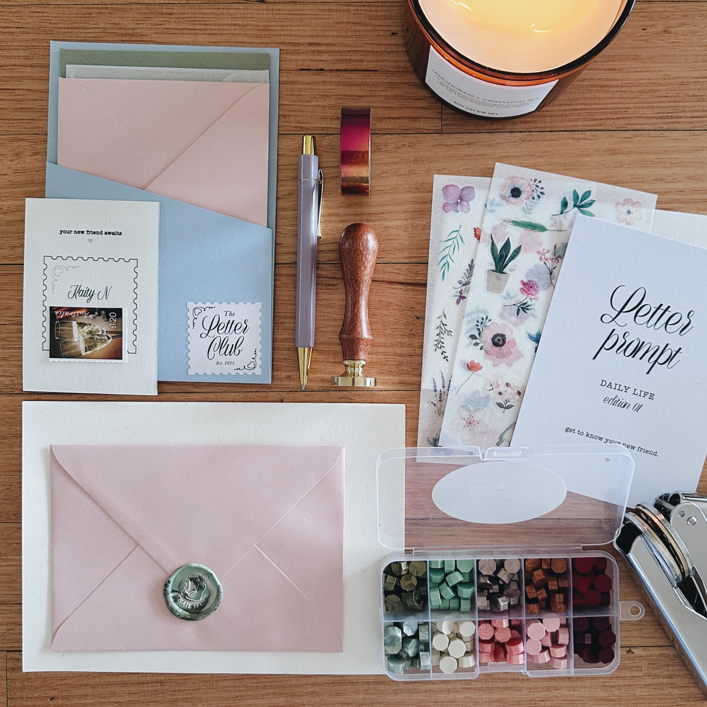 The Letter Club - Pen Pal Collection Box