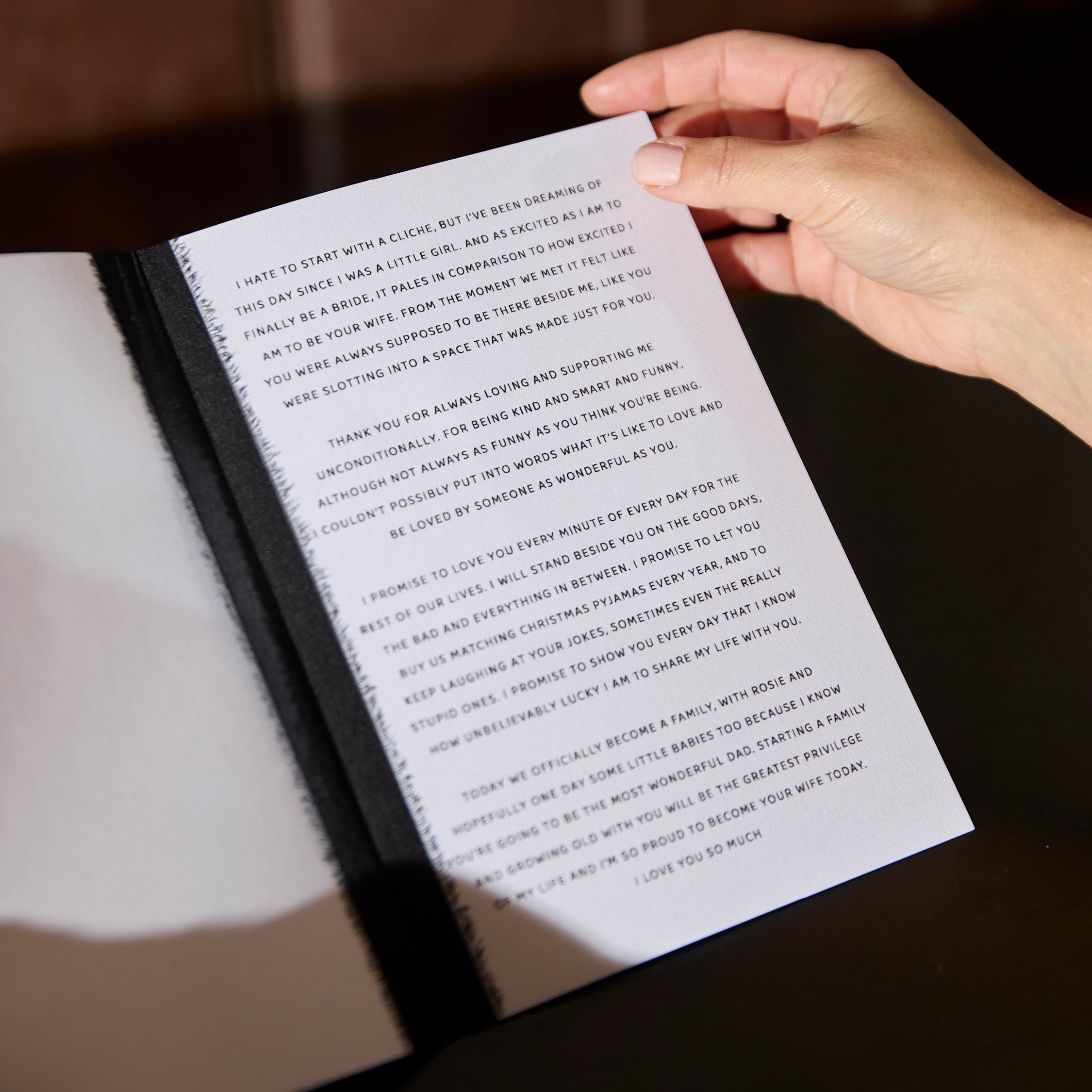 Set of Two Vow Books - White