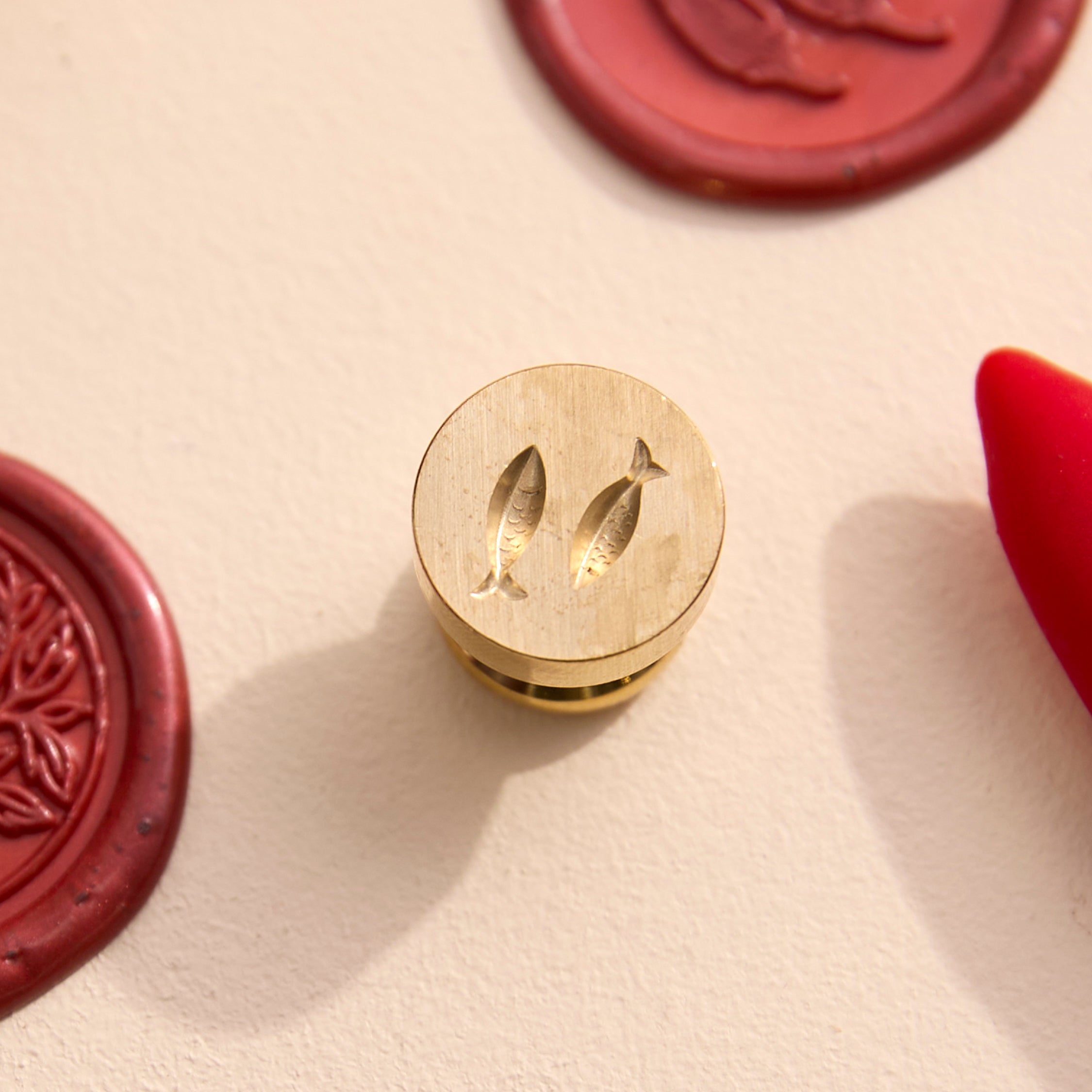 Wax Seal Stamp - Mini 3D Sardines