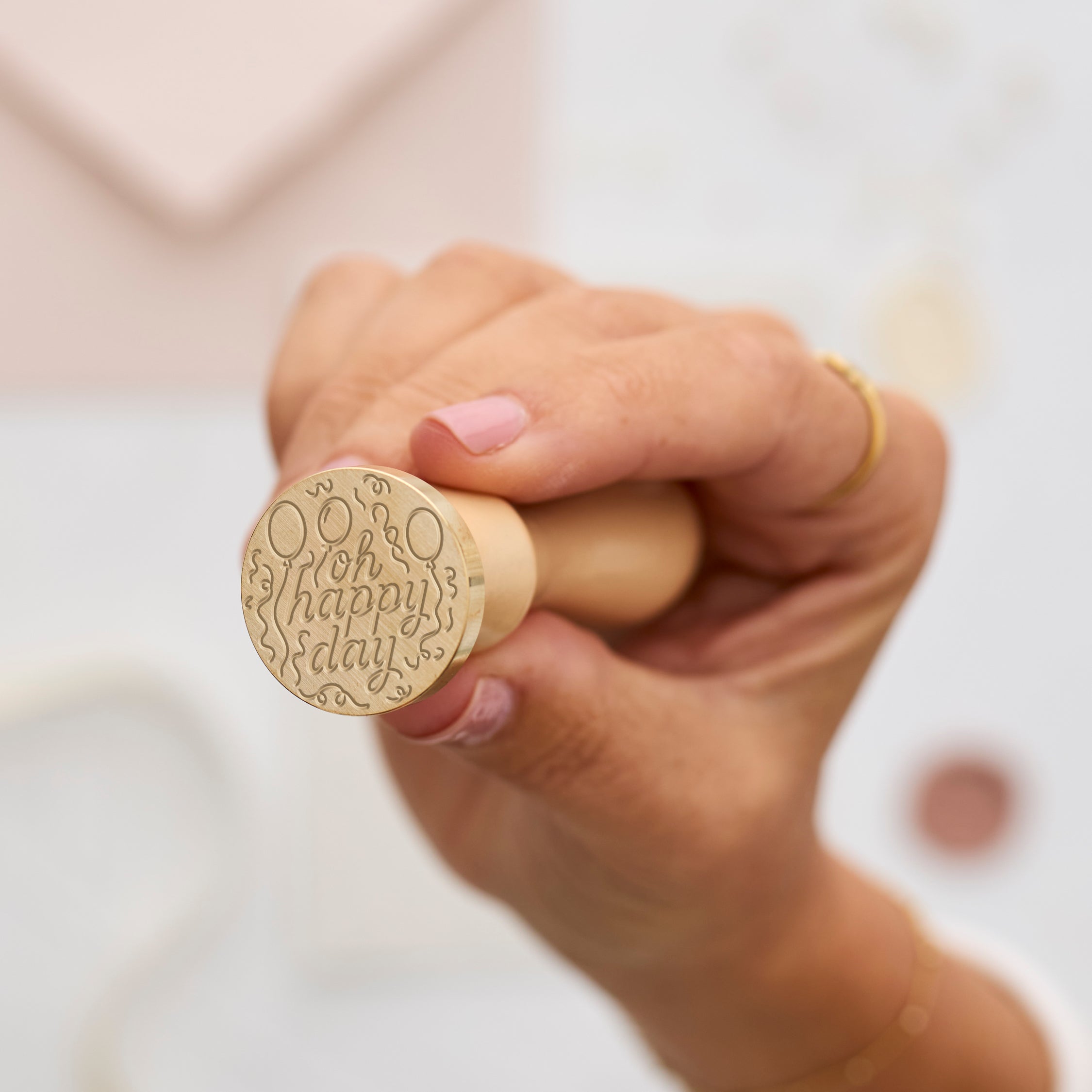 Wax Seal Stamp - Oh Happy Day Balloons