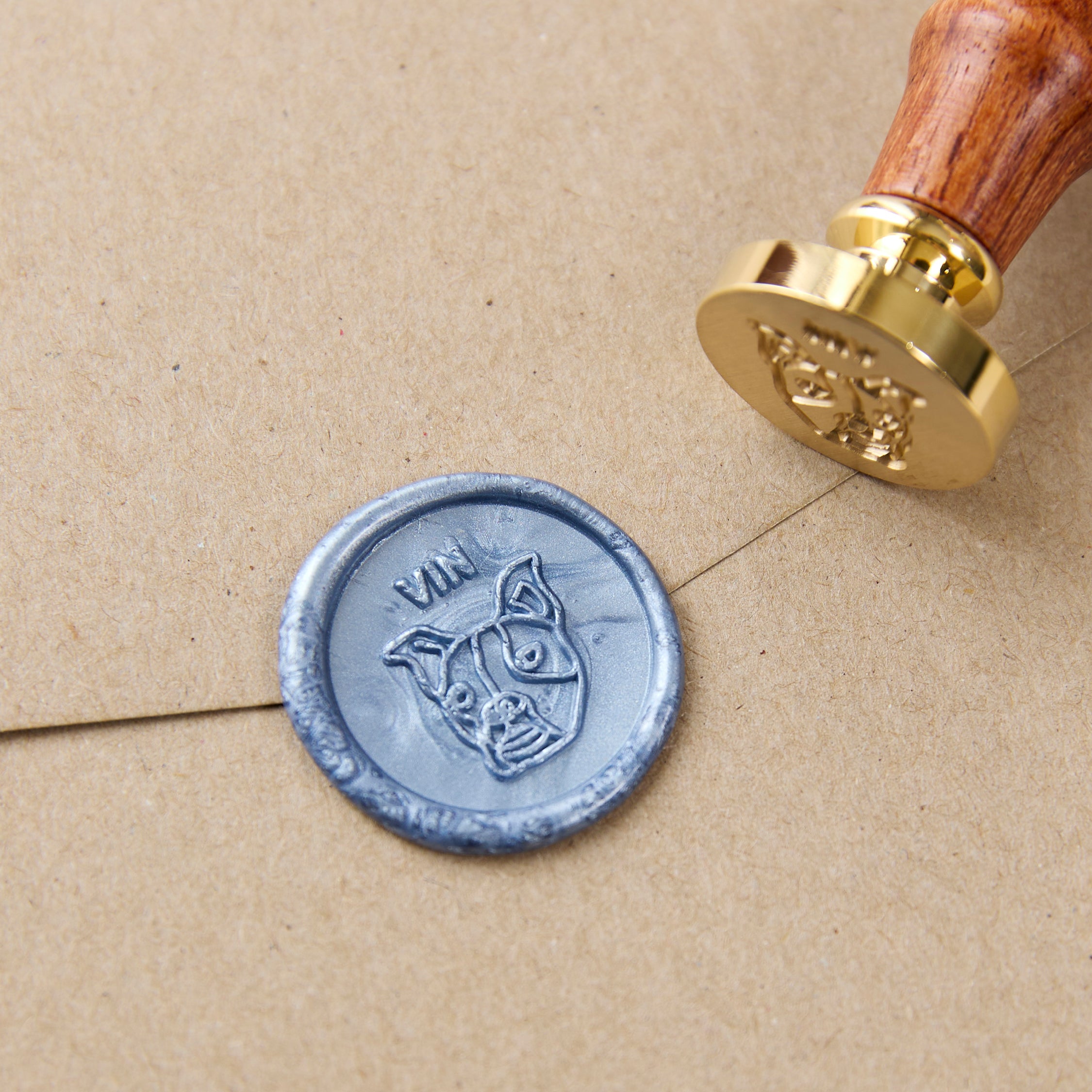 Custom Wax Seal Stamp - Pet Portraits