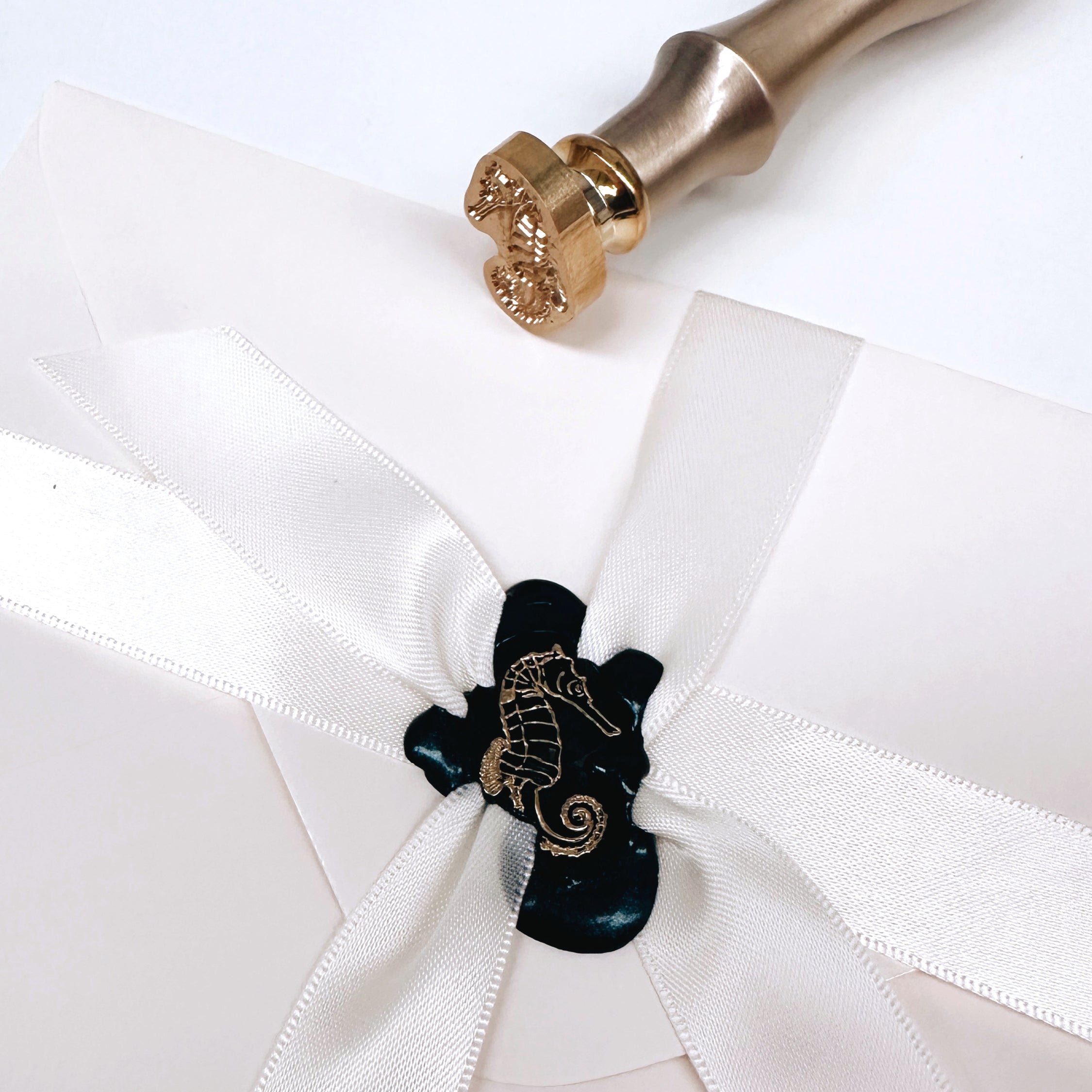 Wax Seal Stamp - Seahorse