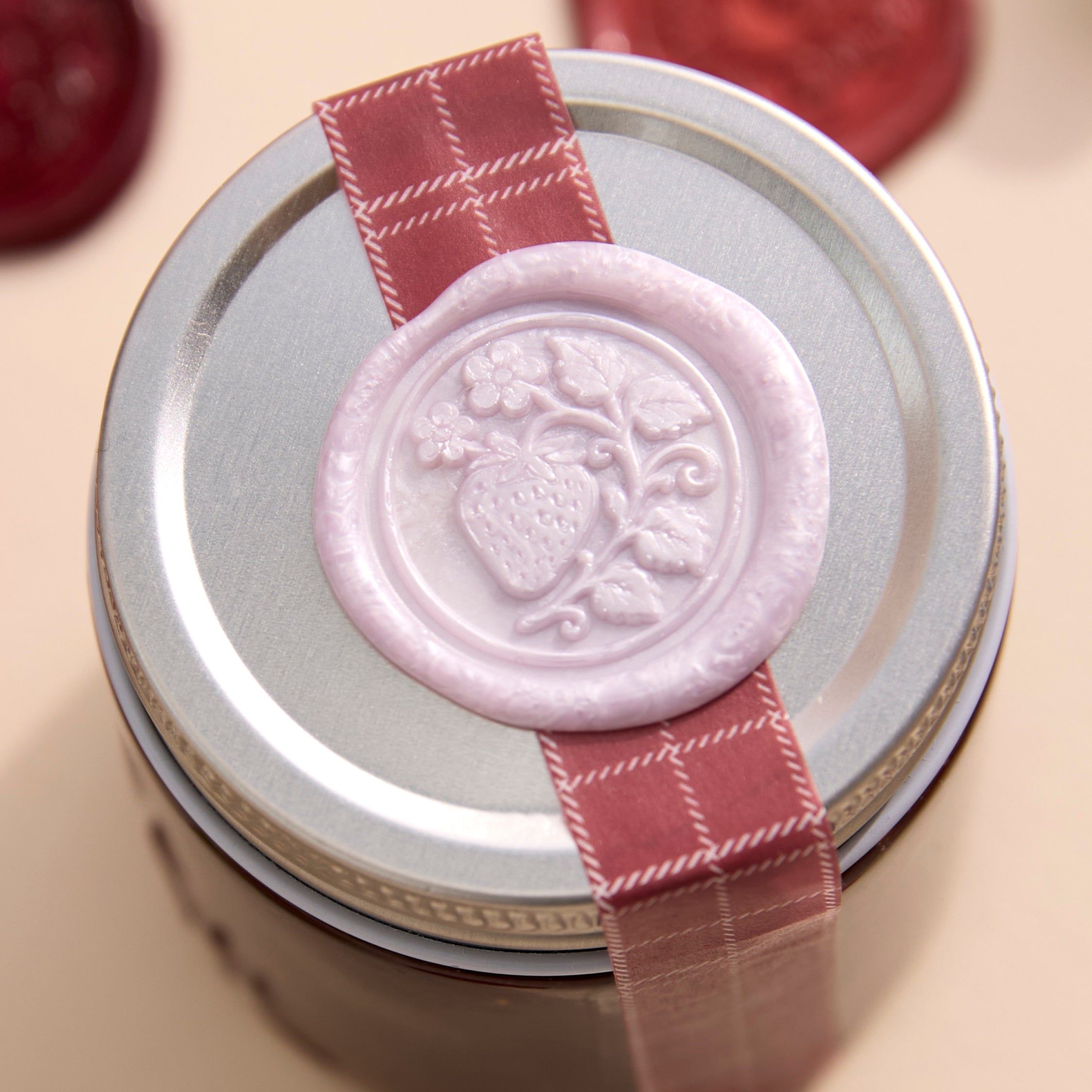 Wax Seal Stamp - Strawberry Vine