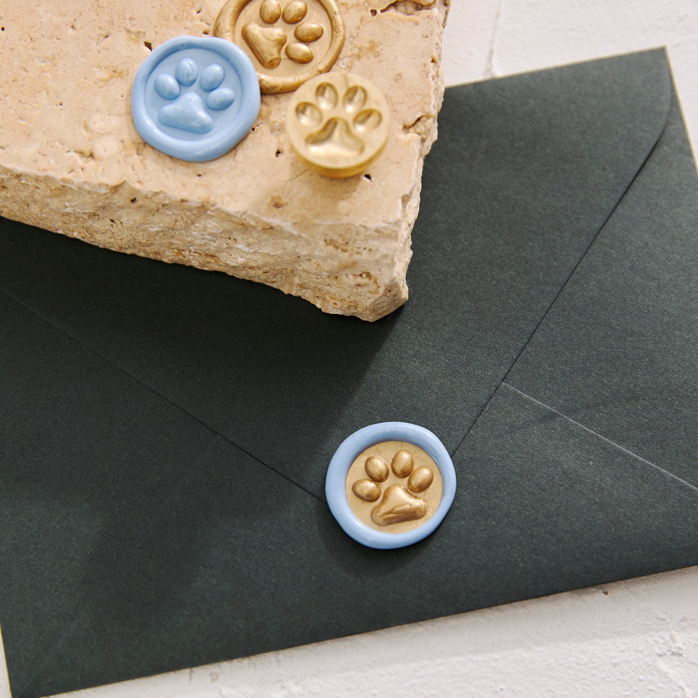 Wax Seal Stamp - 3D Paw Print