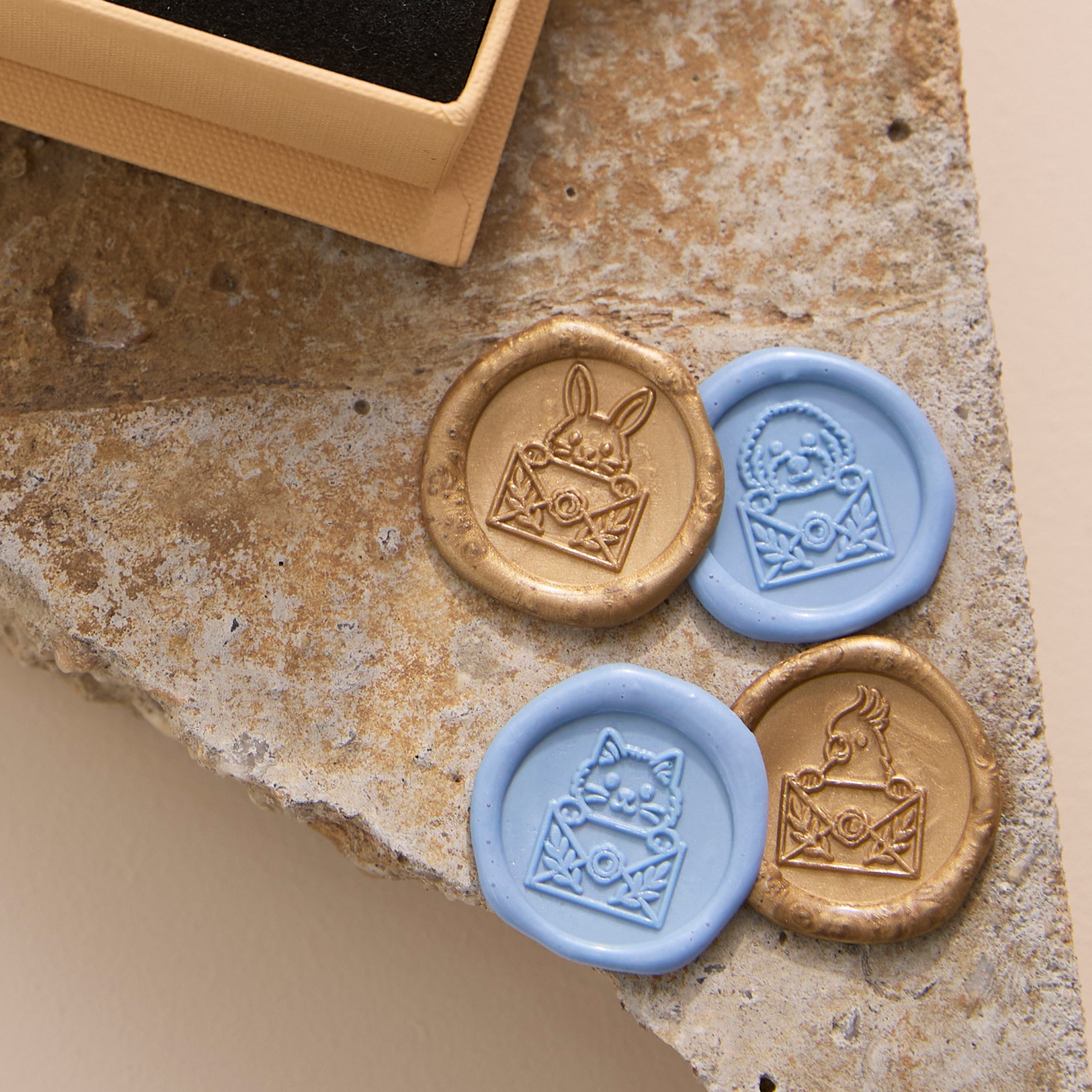 Wax Seal Stamp - Bird Letter