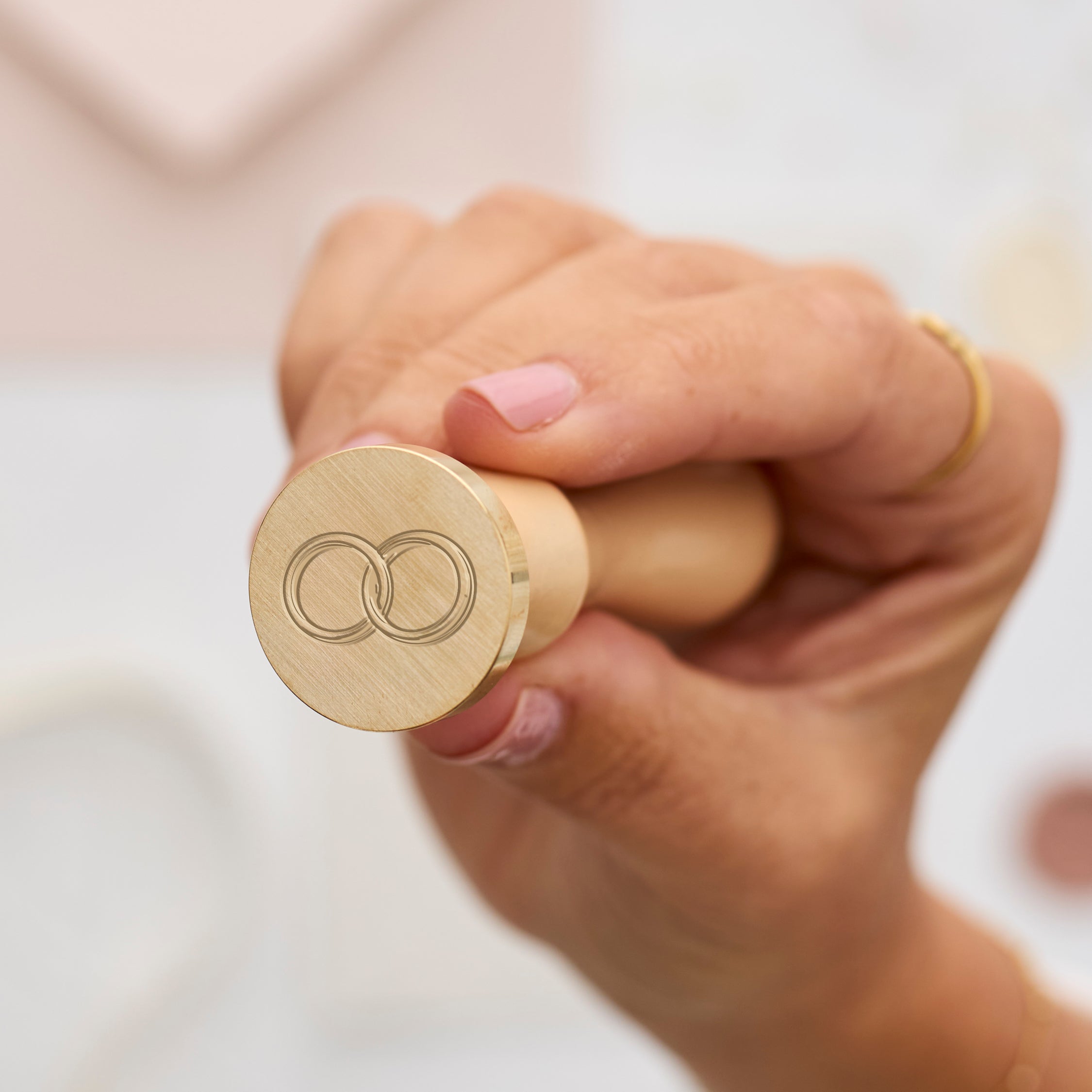 Wax Seal Stamp - Wedding Bands