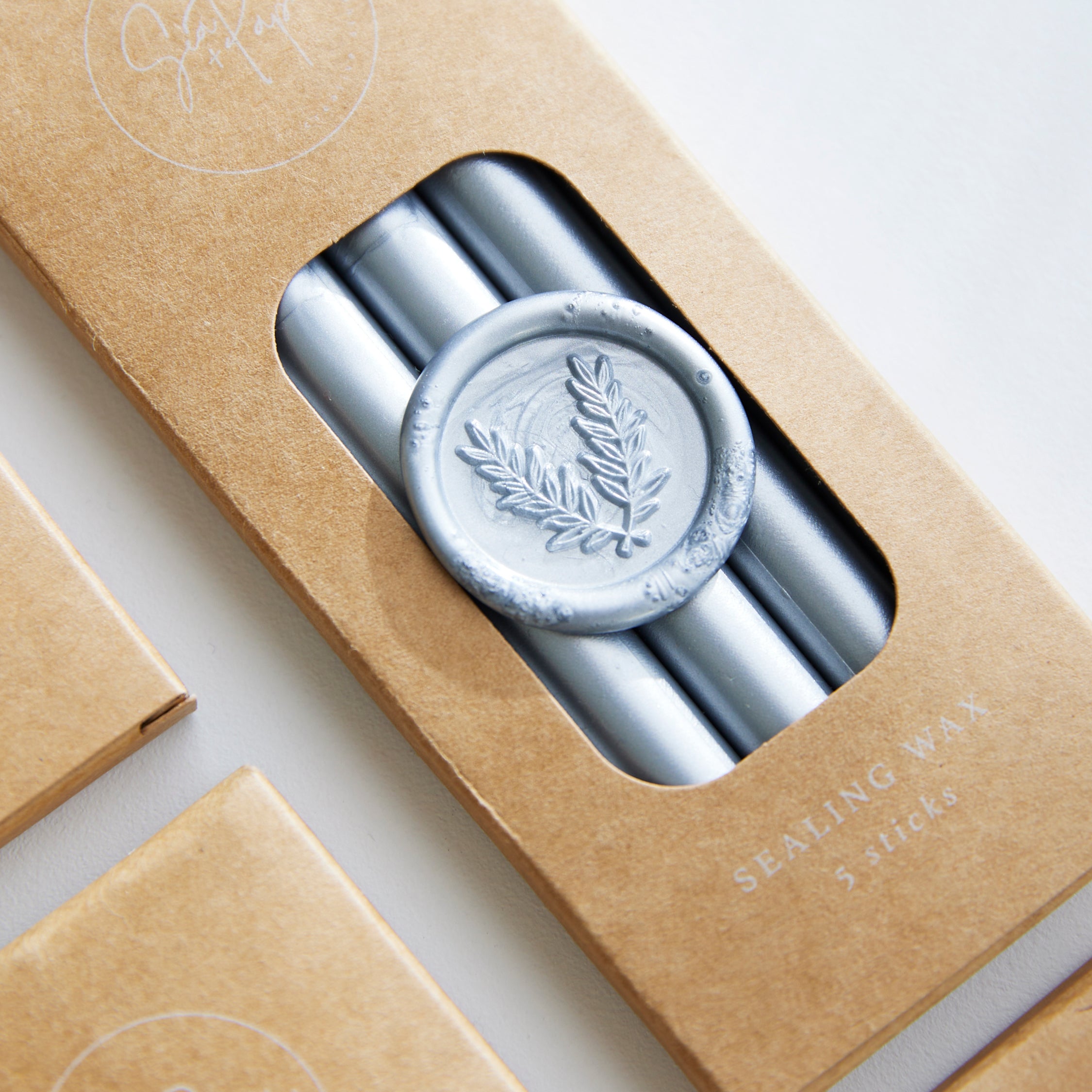 Silver - Sealing Wax Sticks