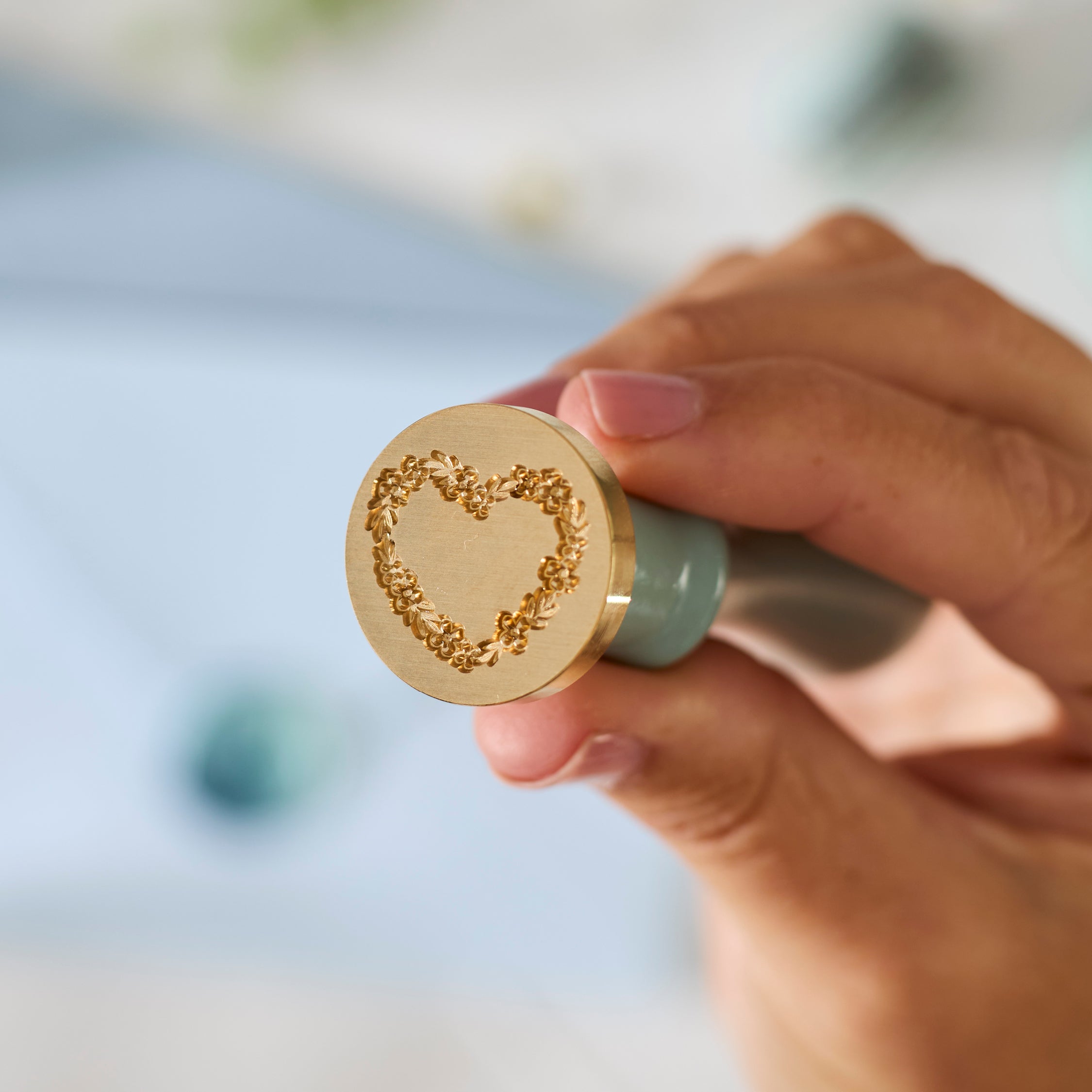 Wax Seal Stamp - Vine Heart