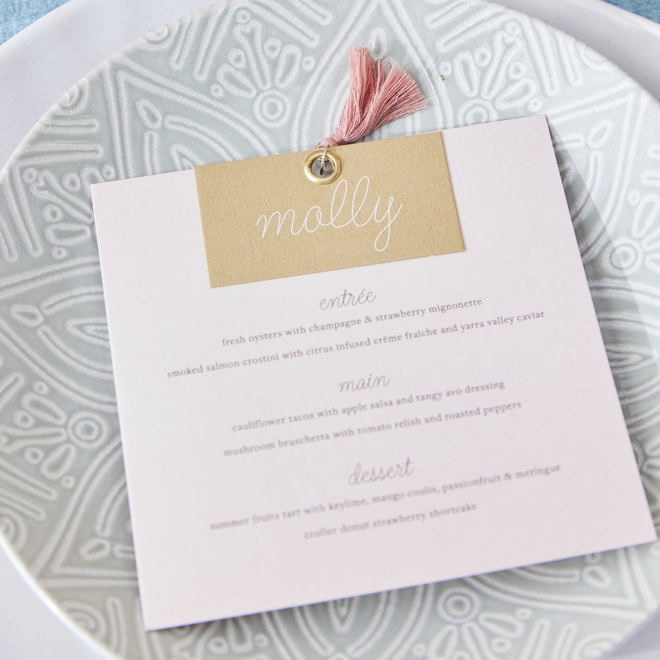 Tassels - Dusty Rose 20pk