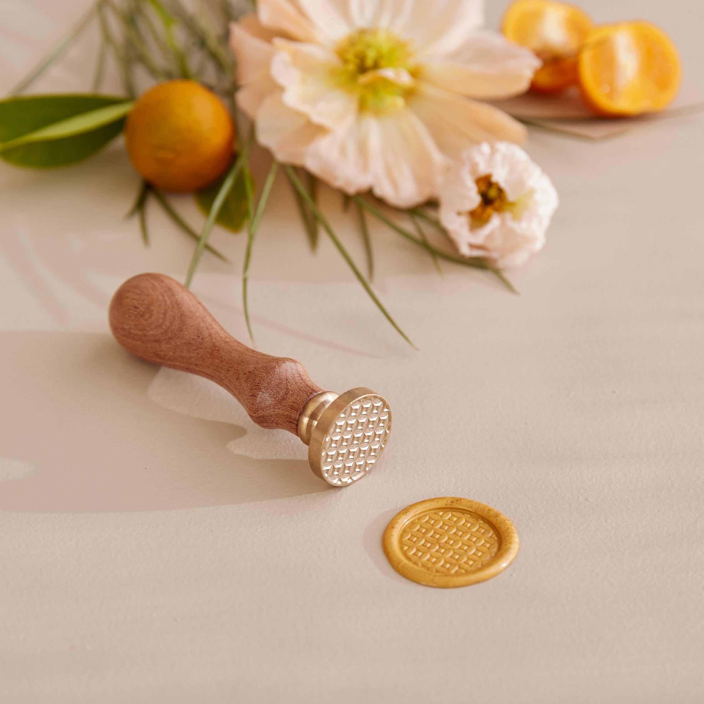 Wax Seal Stamp - Christmas Pattern