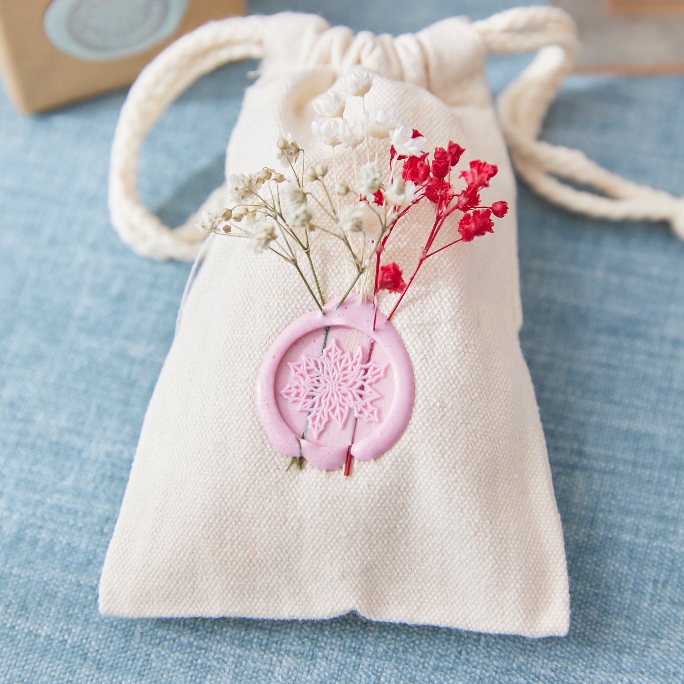 Wax Seal Stamp - Poinsettia