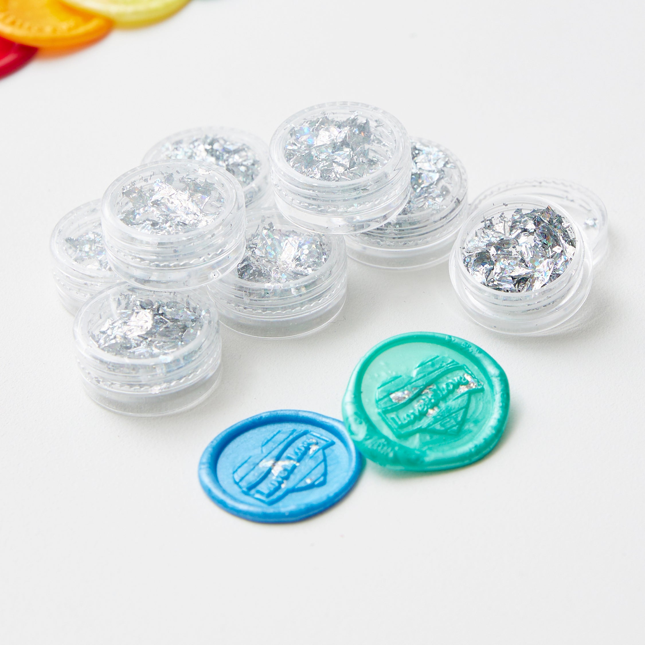 Foil Leaf Jar - Holographic