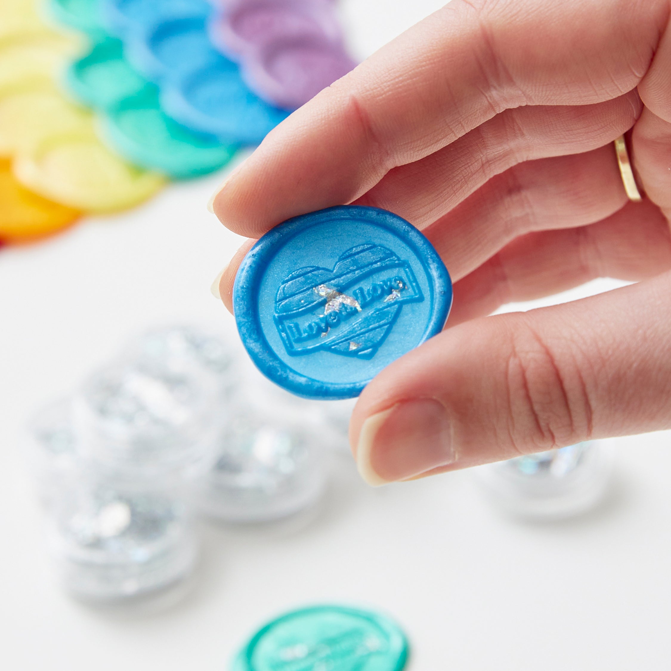 Foil Leaf Jar - Holographic