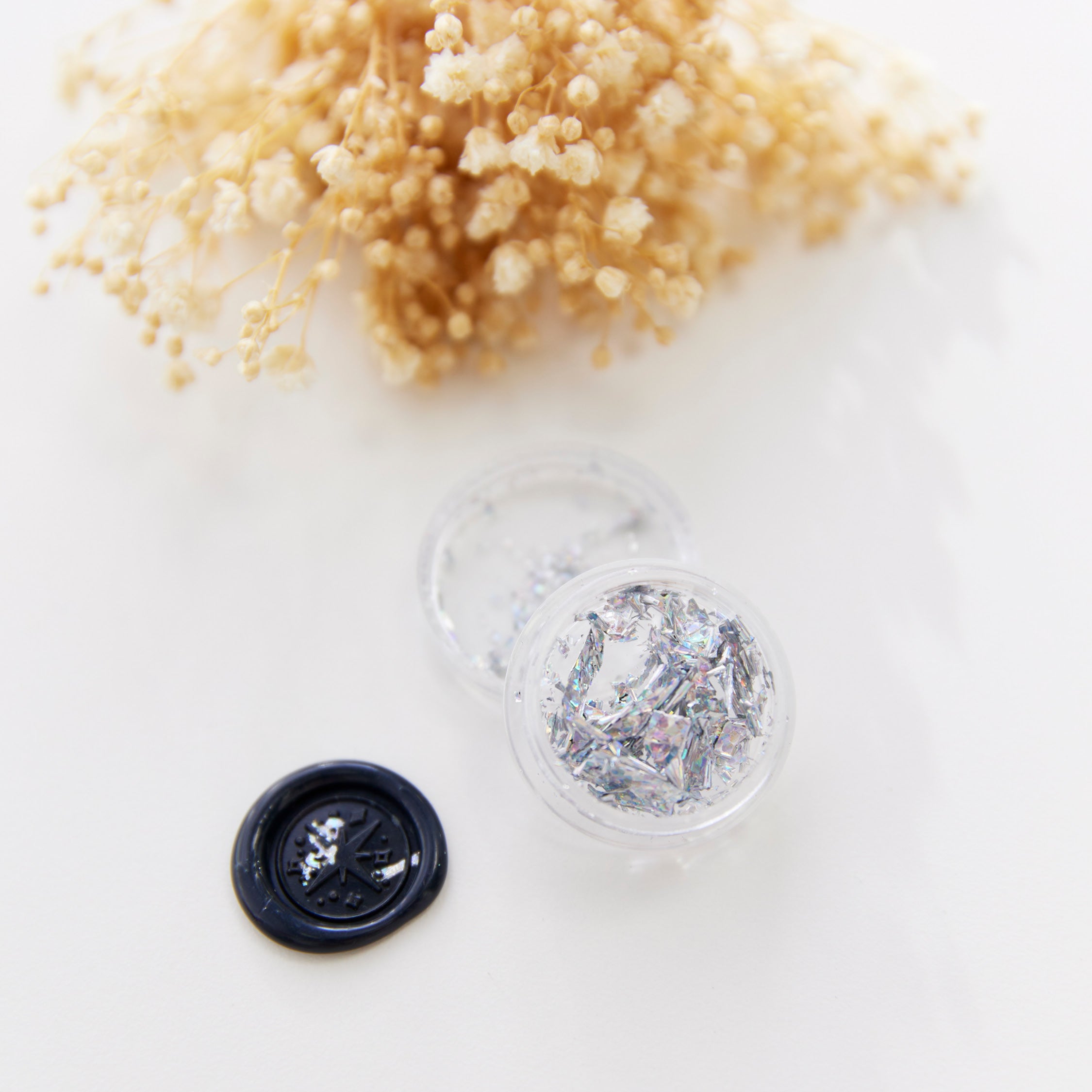 Foil Leaf Jar - Holographic