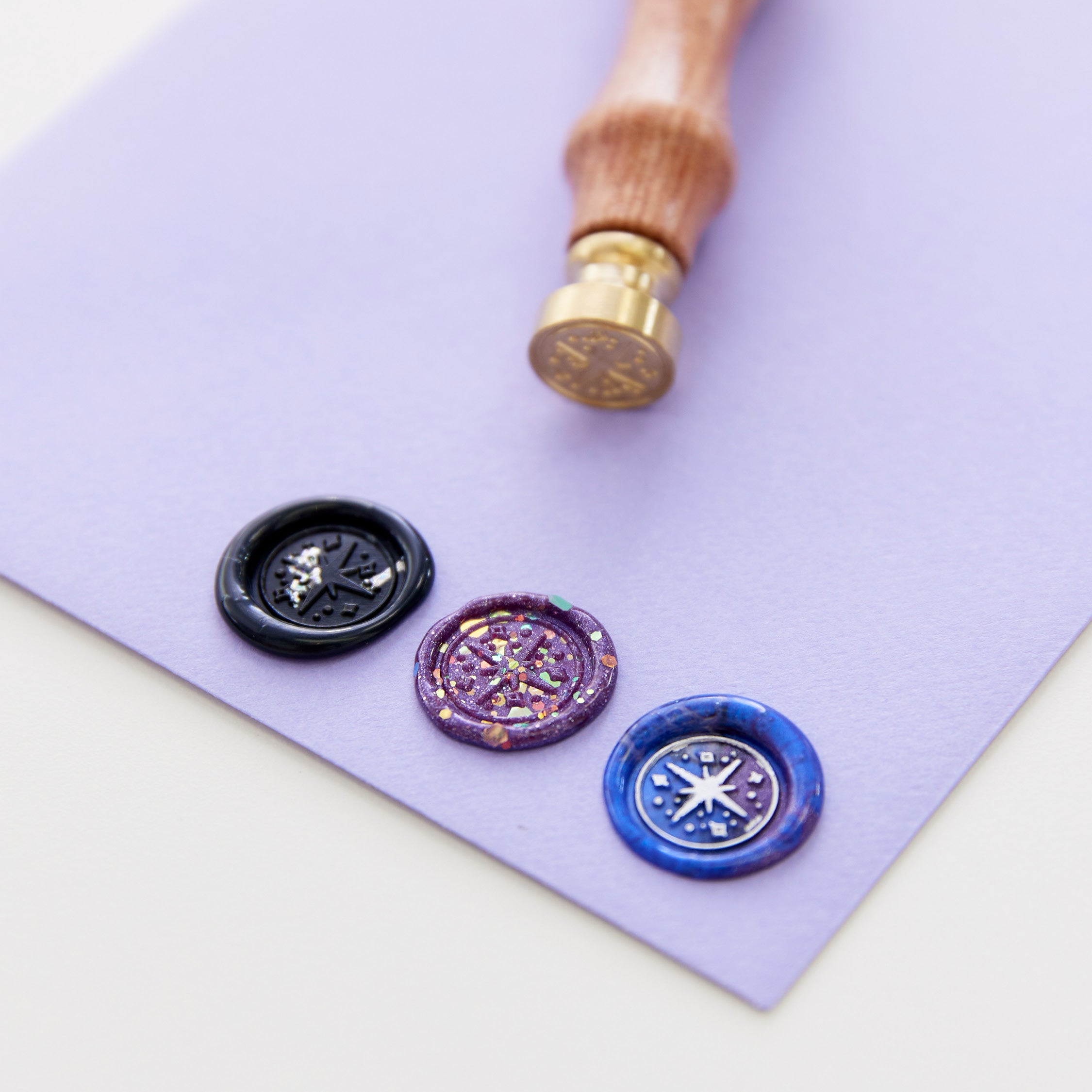 Wax Seal Stamp - Mini Star Dust