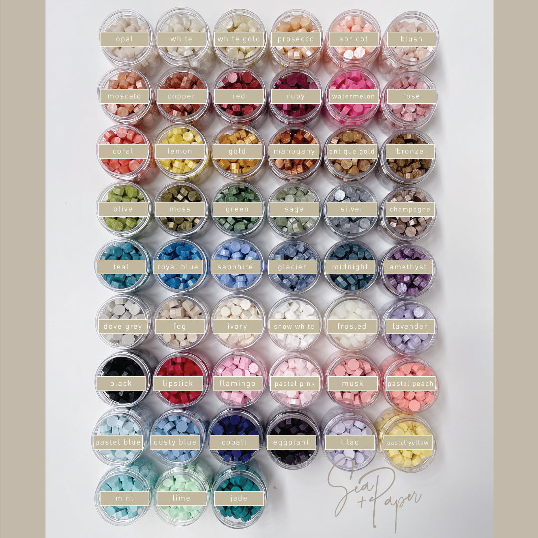 Custom Self-Adhesive Wax Seals - TRADE ONLY
