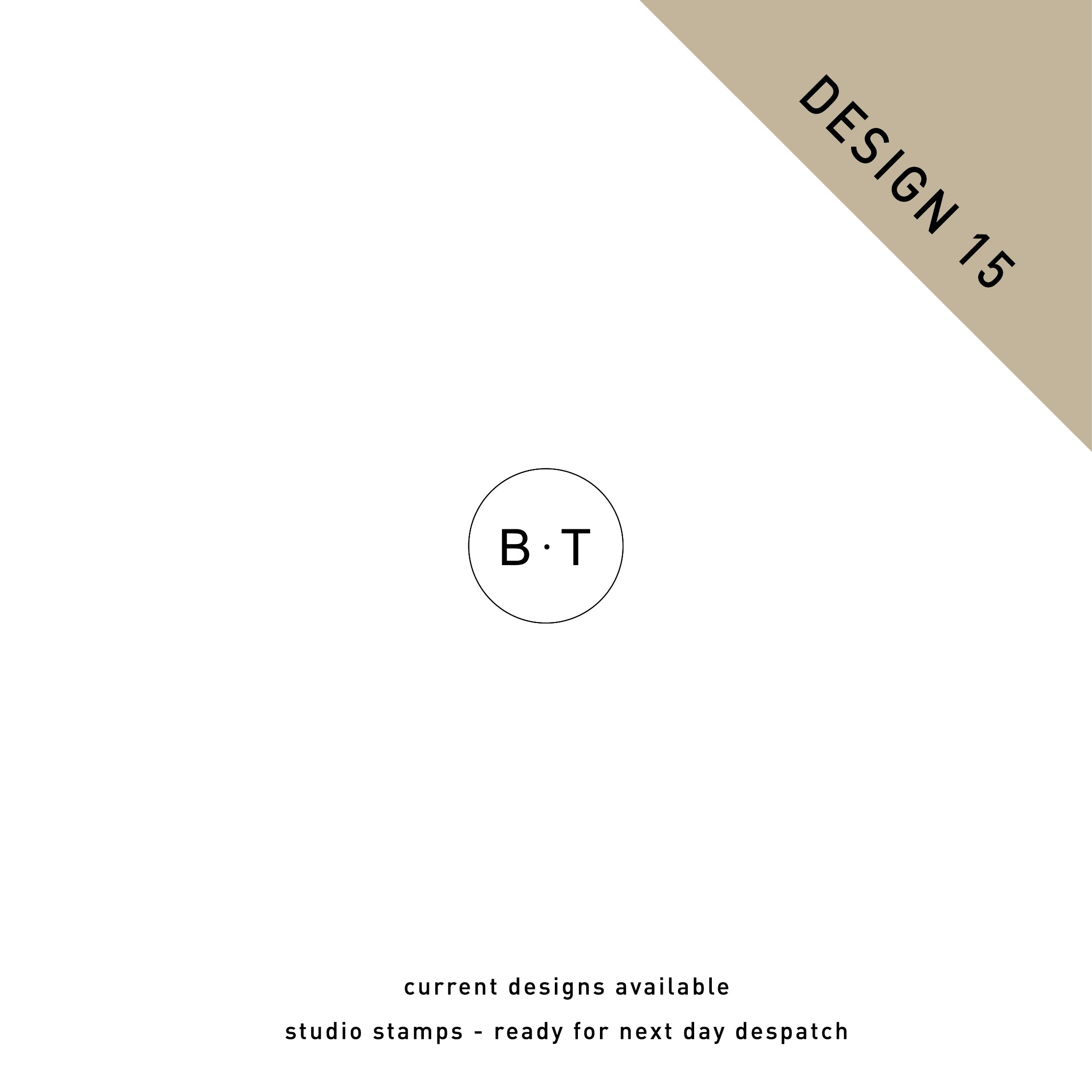 Studio Stock Custom Wax Seal Stamp  - Design 15