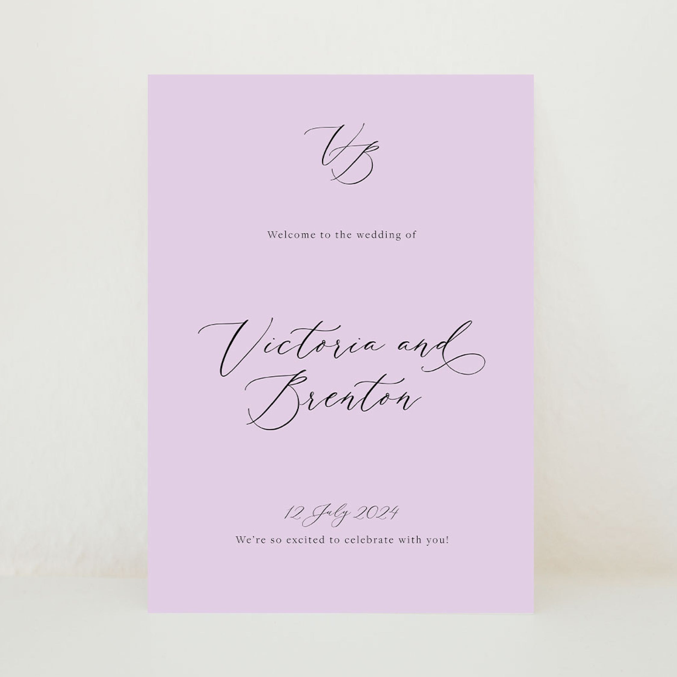 Cherish - Welcome Sign