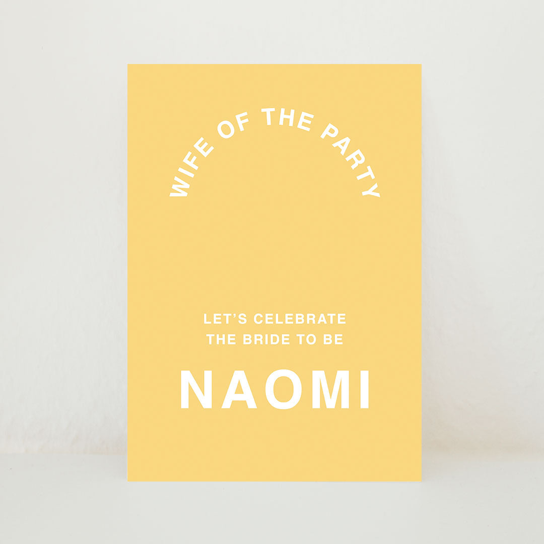 Love Club - Hens Party Welcome Sign