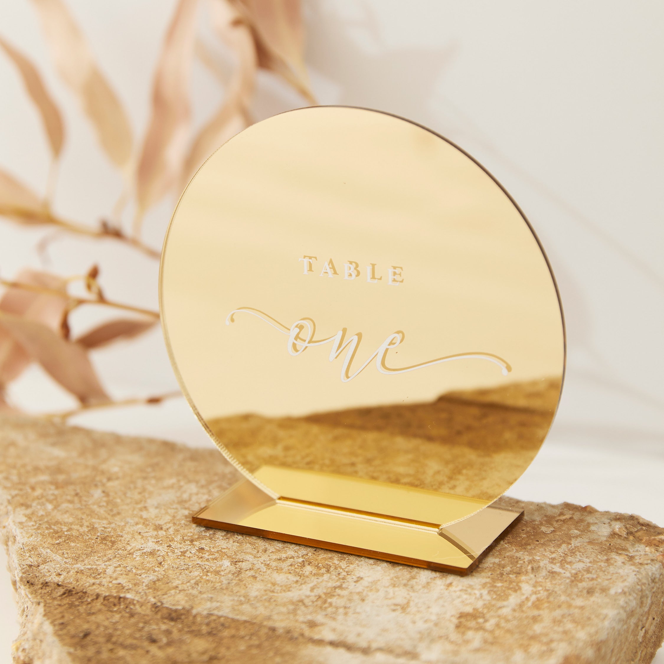 A6 Acrylic Table Numbers