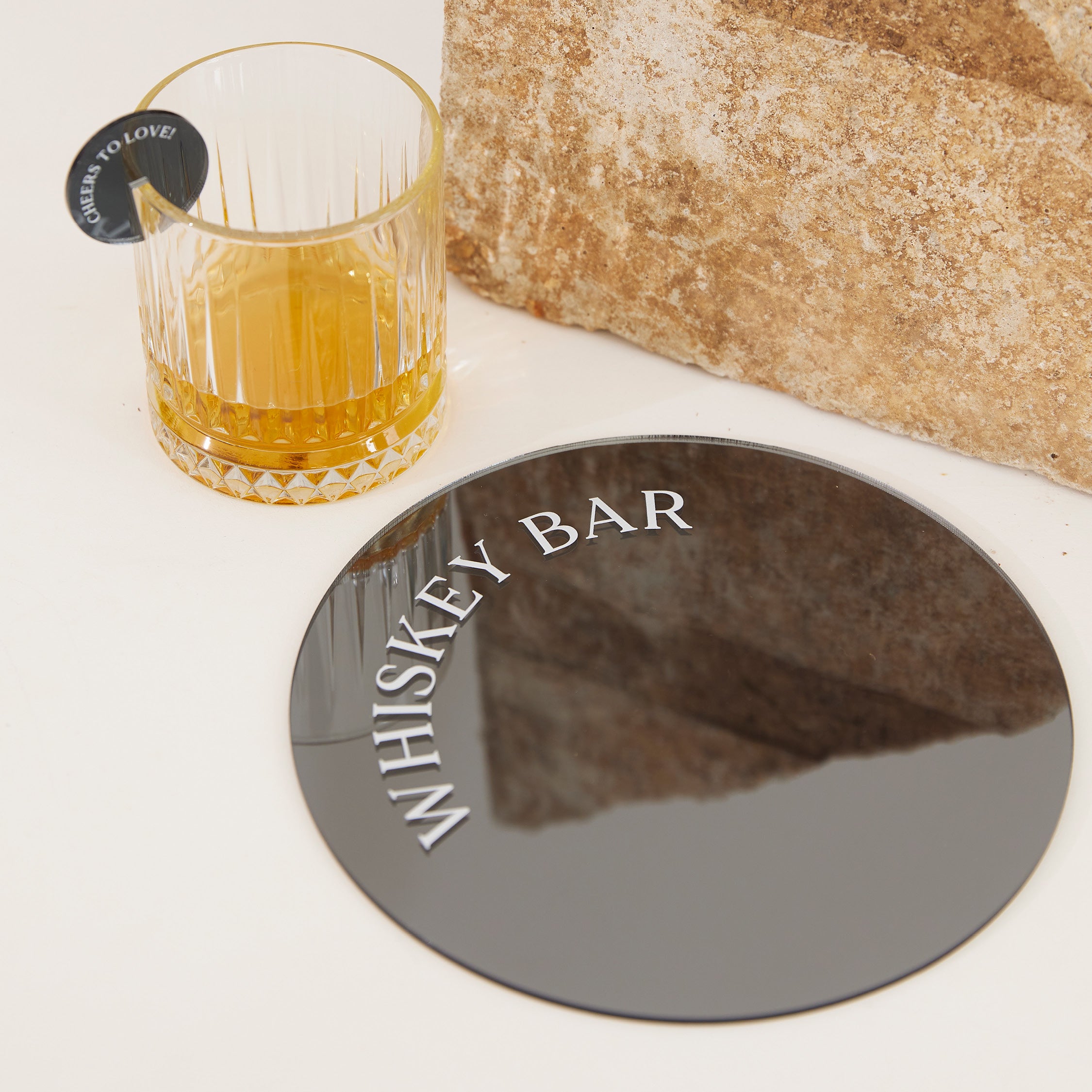 Circle Acrylic Table Sign