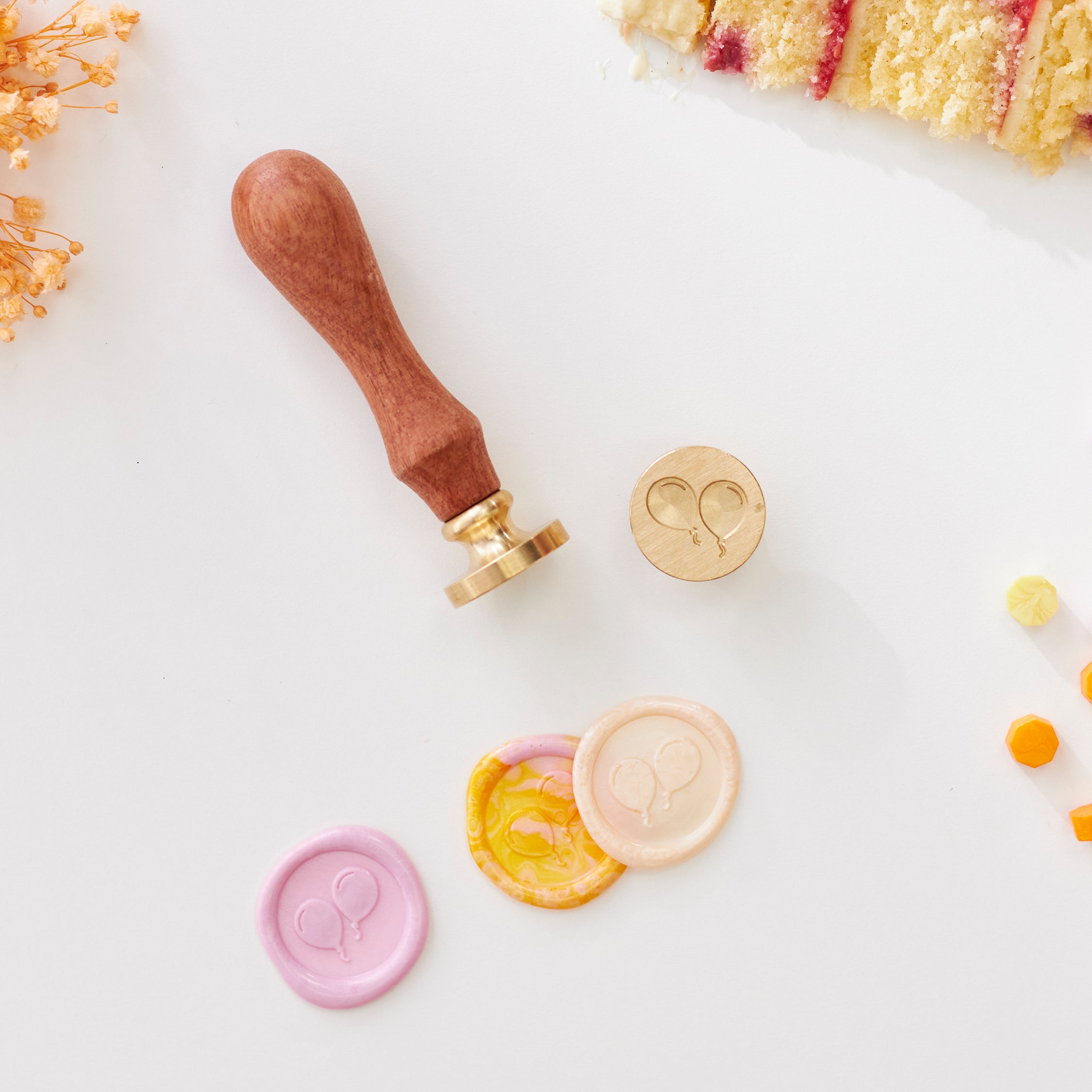 Wax Seal Stamp - Balloons